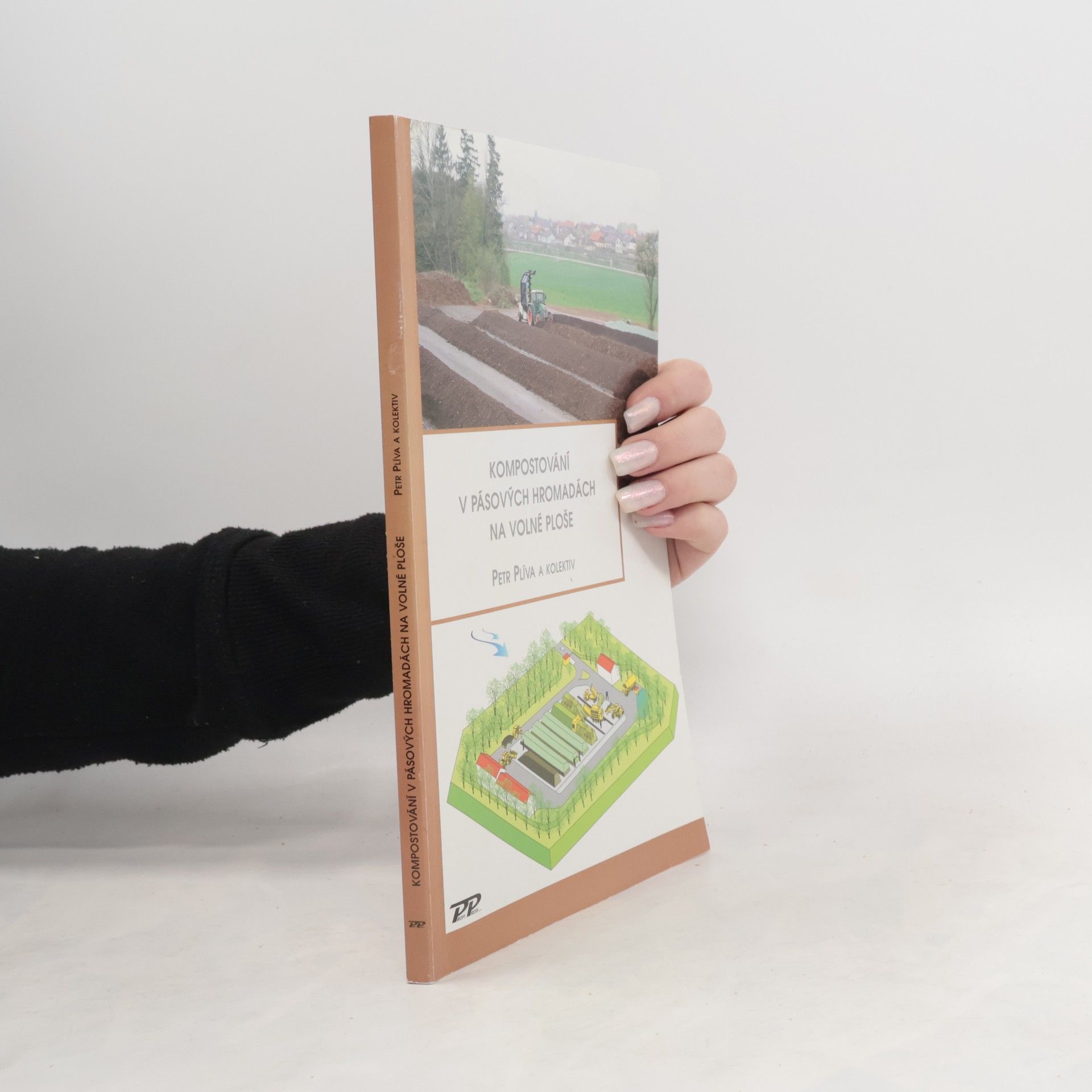 Kompostování v pásových hromadách na volné ploše