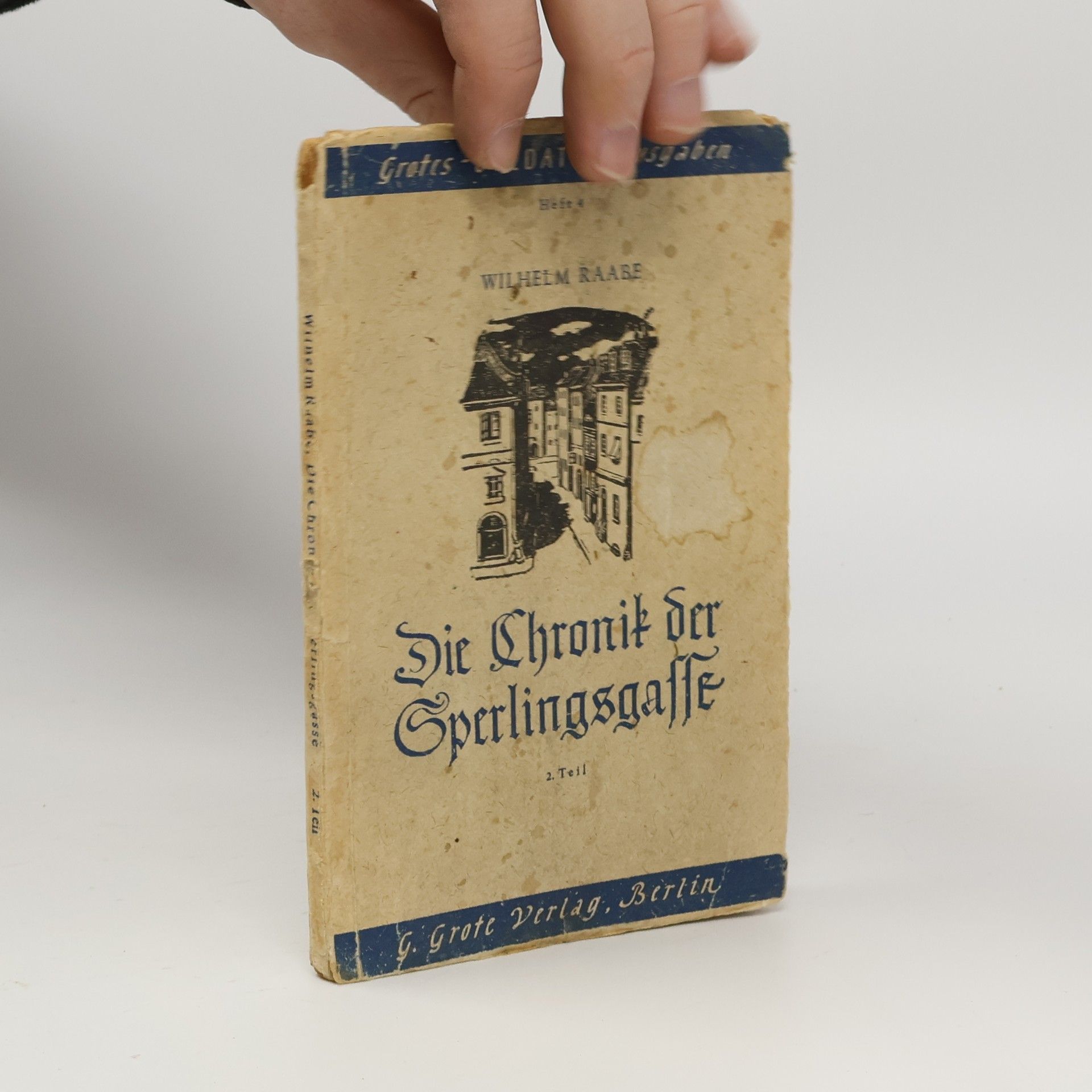 Wilhelm Raabe Die Chronik der Sperlingsgaffe. 2. Teil