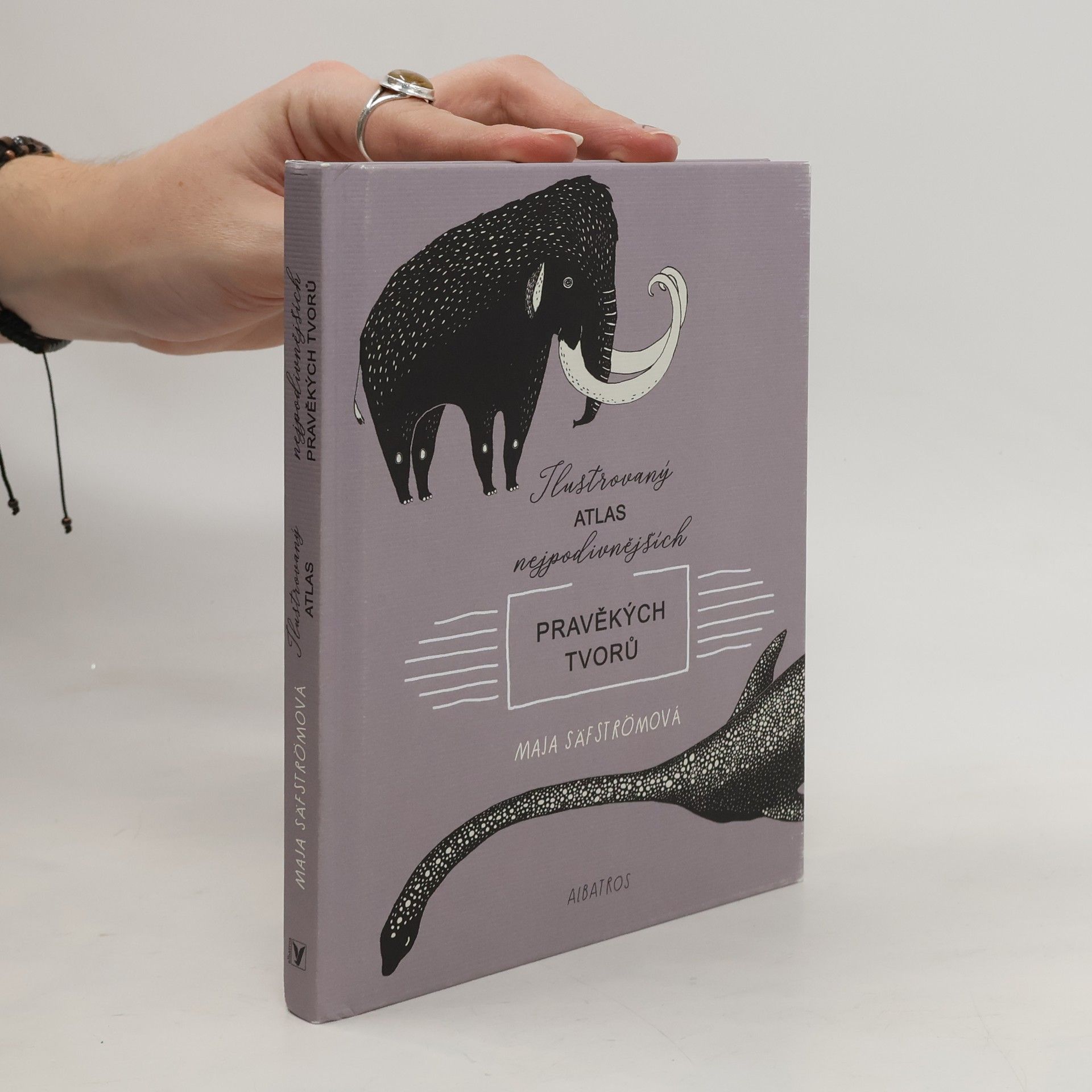 Maja Säfström Ilustrovaný atlas nejpodivnějších pravěkých tvorů