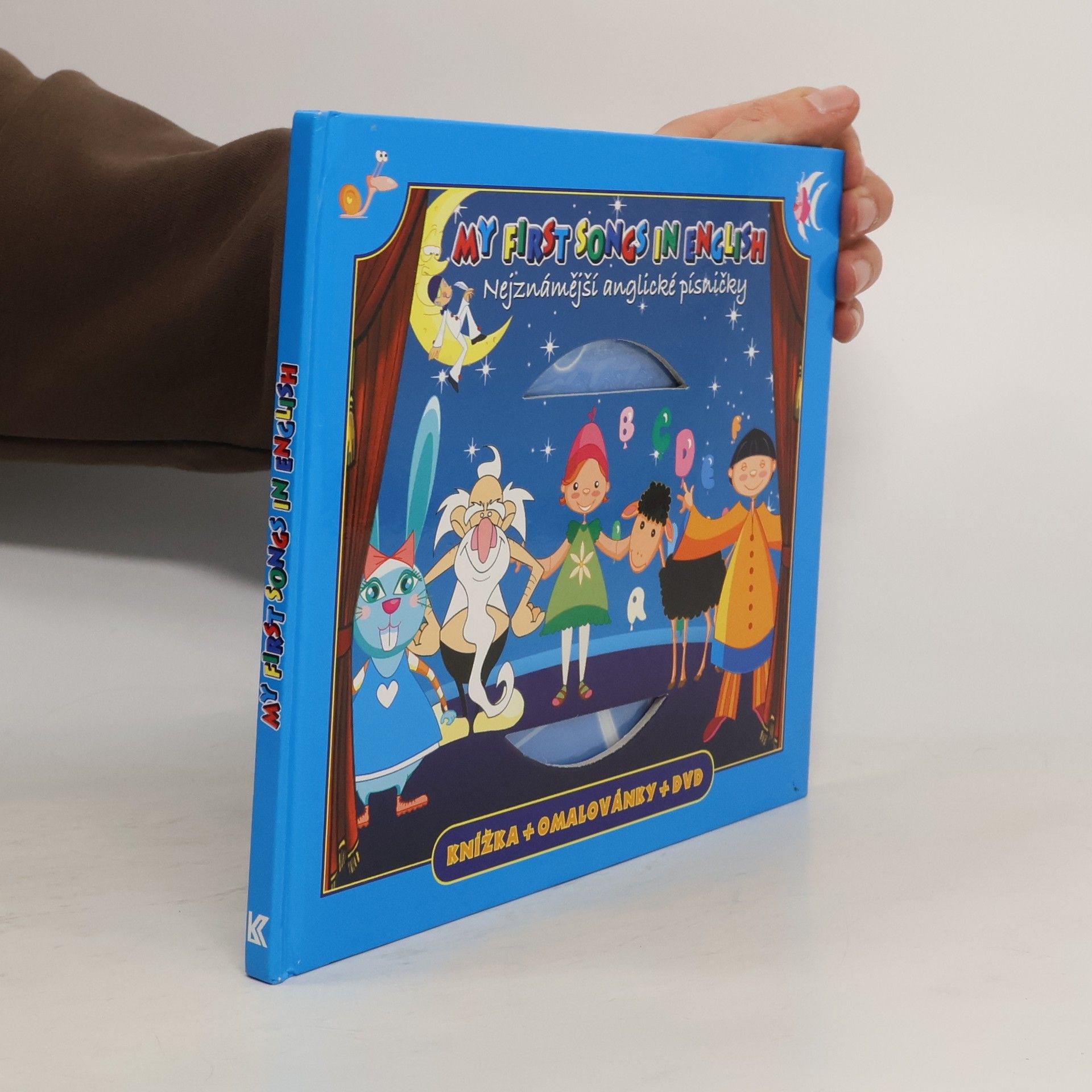 Various authors My first songs in english : nejznámější anglické písničky : knížka + omalovánky