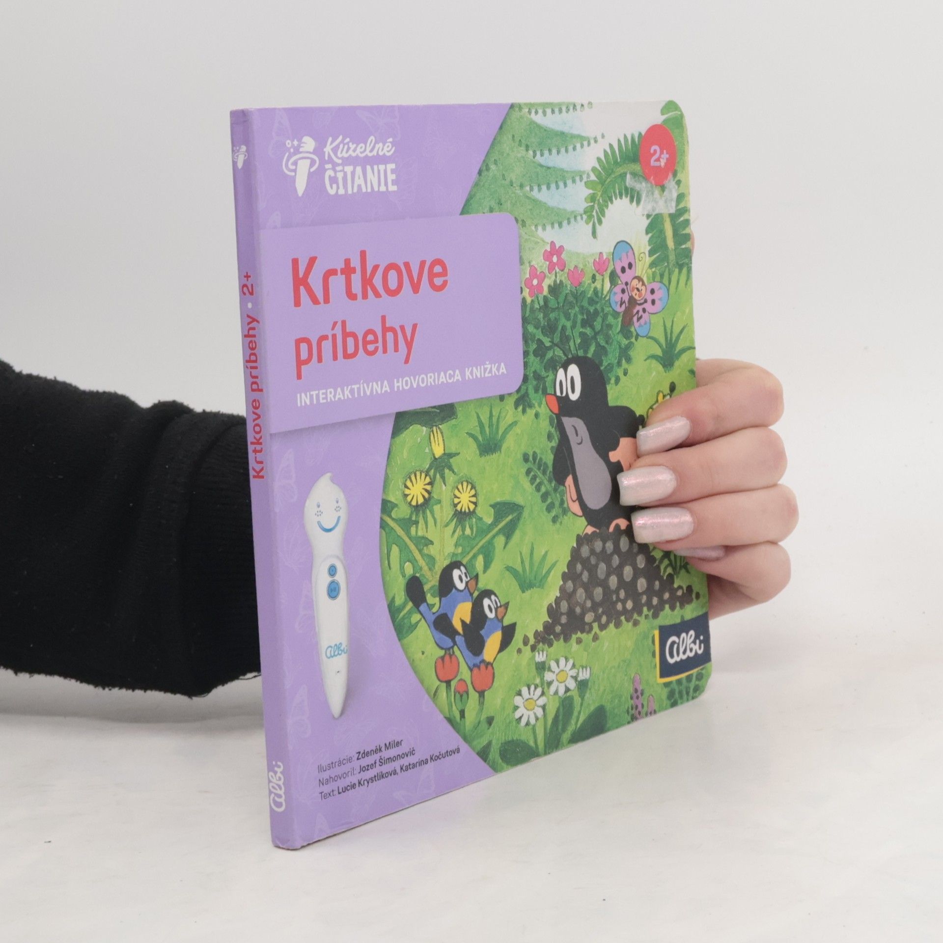 Krtkovy příběhy. Slovensky Krtkove príbehy : interaktívna hovoriaca knižka