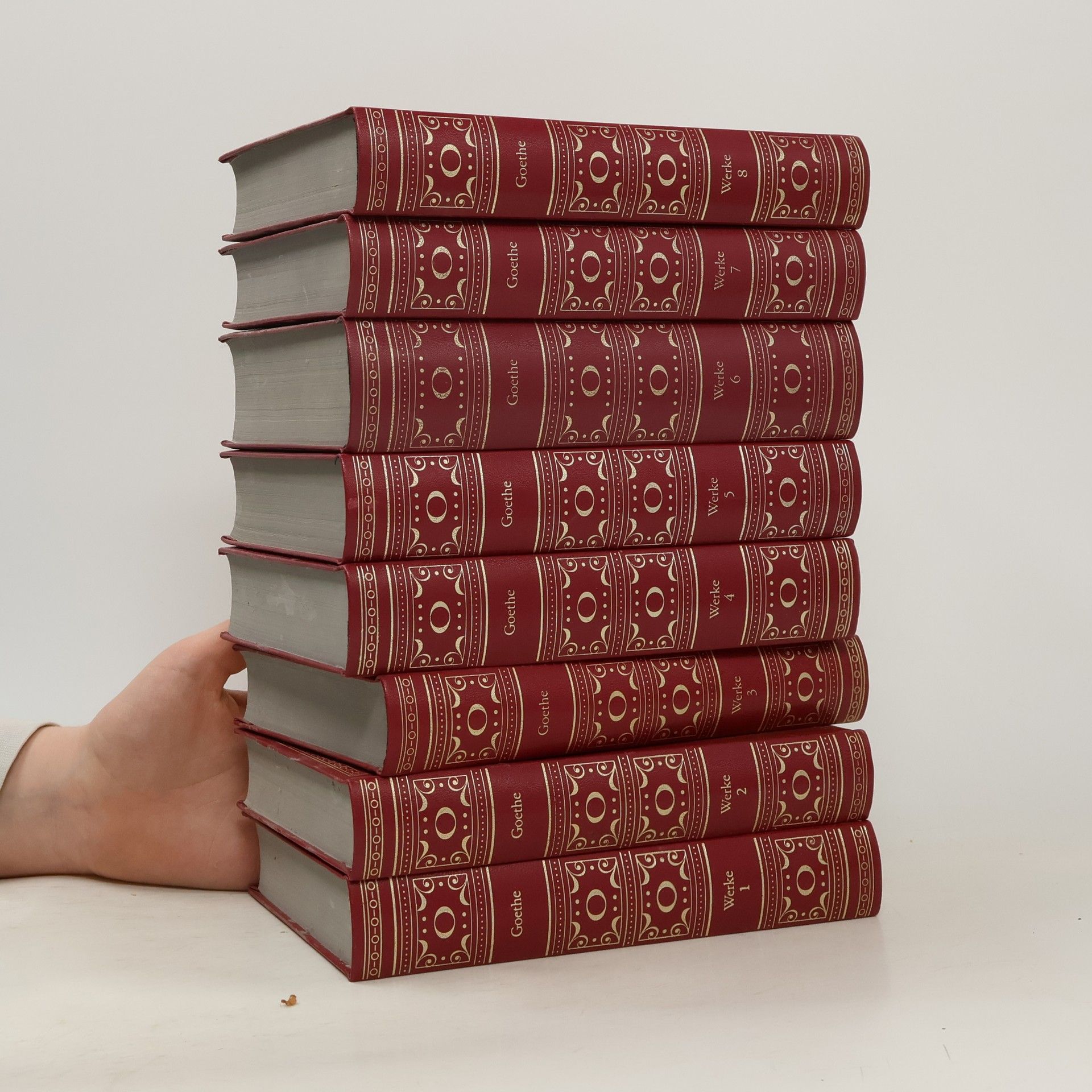 Johann Wolfgang von Goethe Gesammelte Werke 1-8