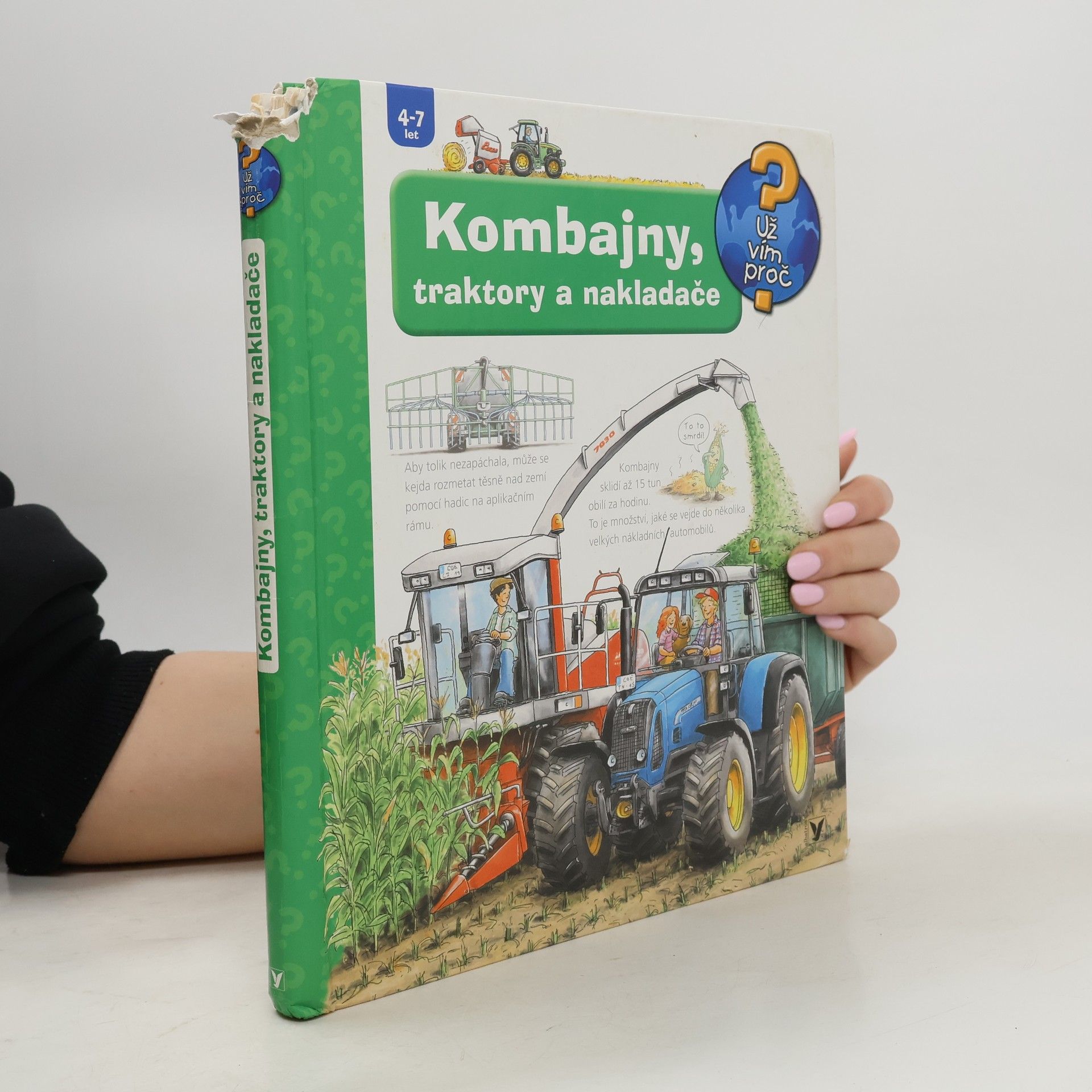 Kombajny, traktory a nakladače
