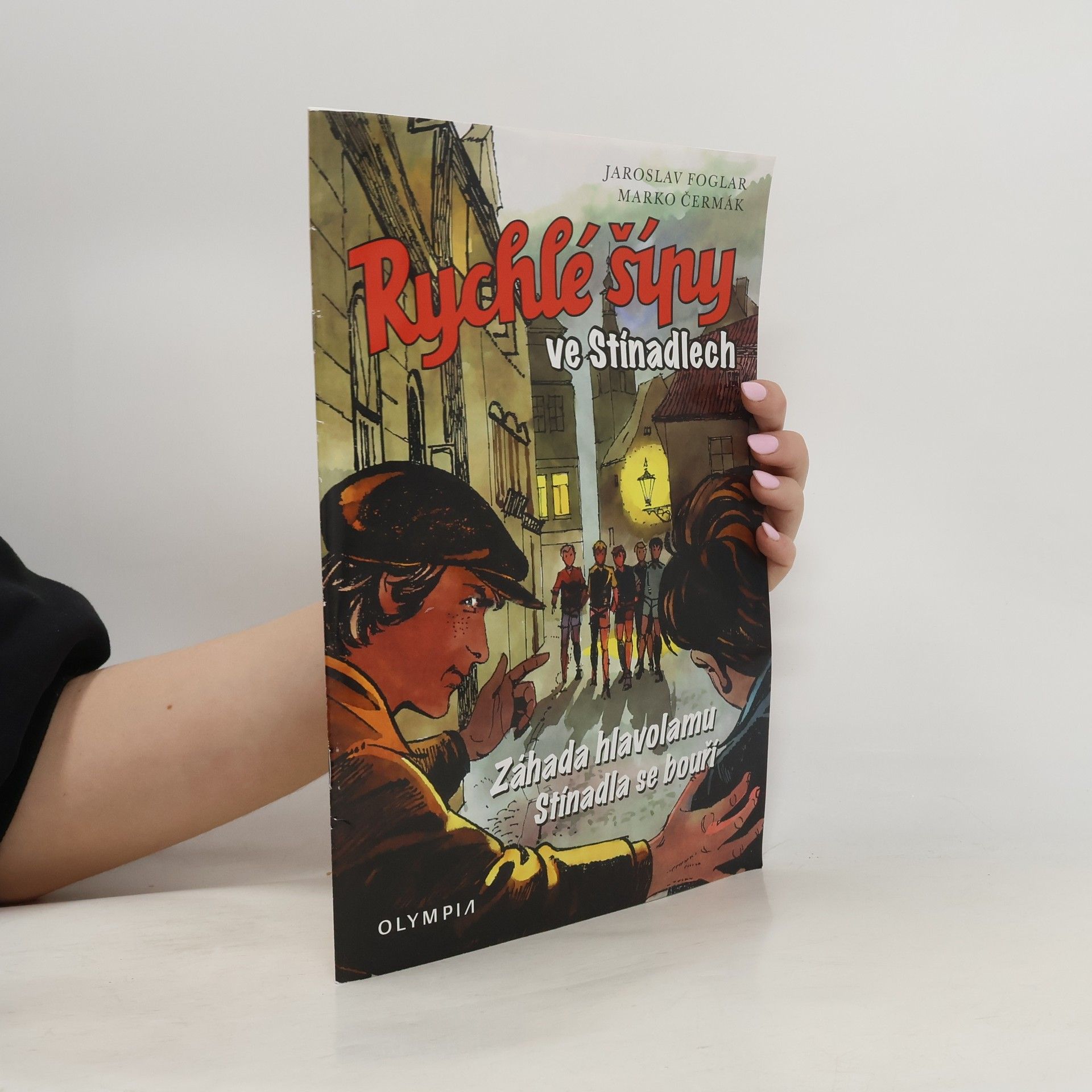 Jaroslav Foglar Rychlé šípy ve Stínadlech : Záhada hlavolamu, Stínadla se bouří