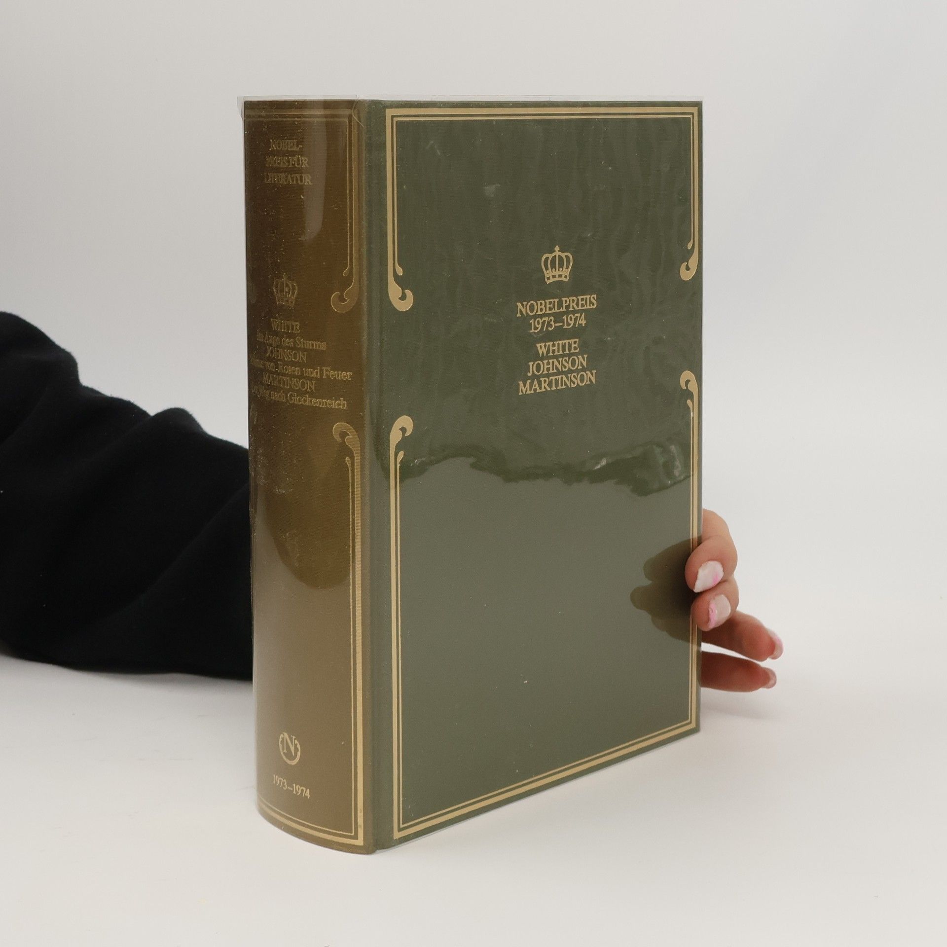Patrick White Nobel Preis 1973-1974. White, Johnson, Martinson