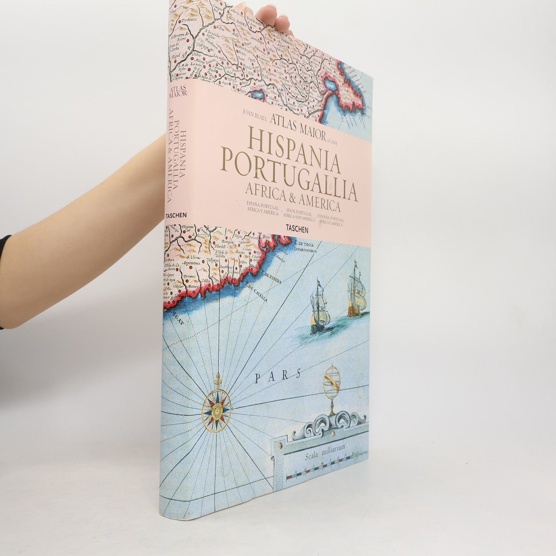 Joan Blaeu Atlas Maior of 1665: Hispania, Portugallia, Africa & America