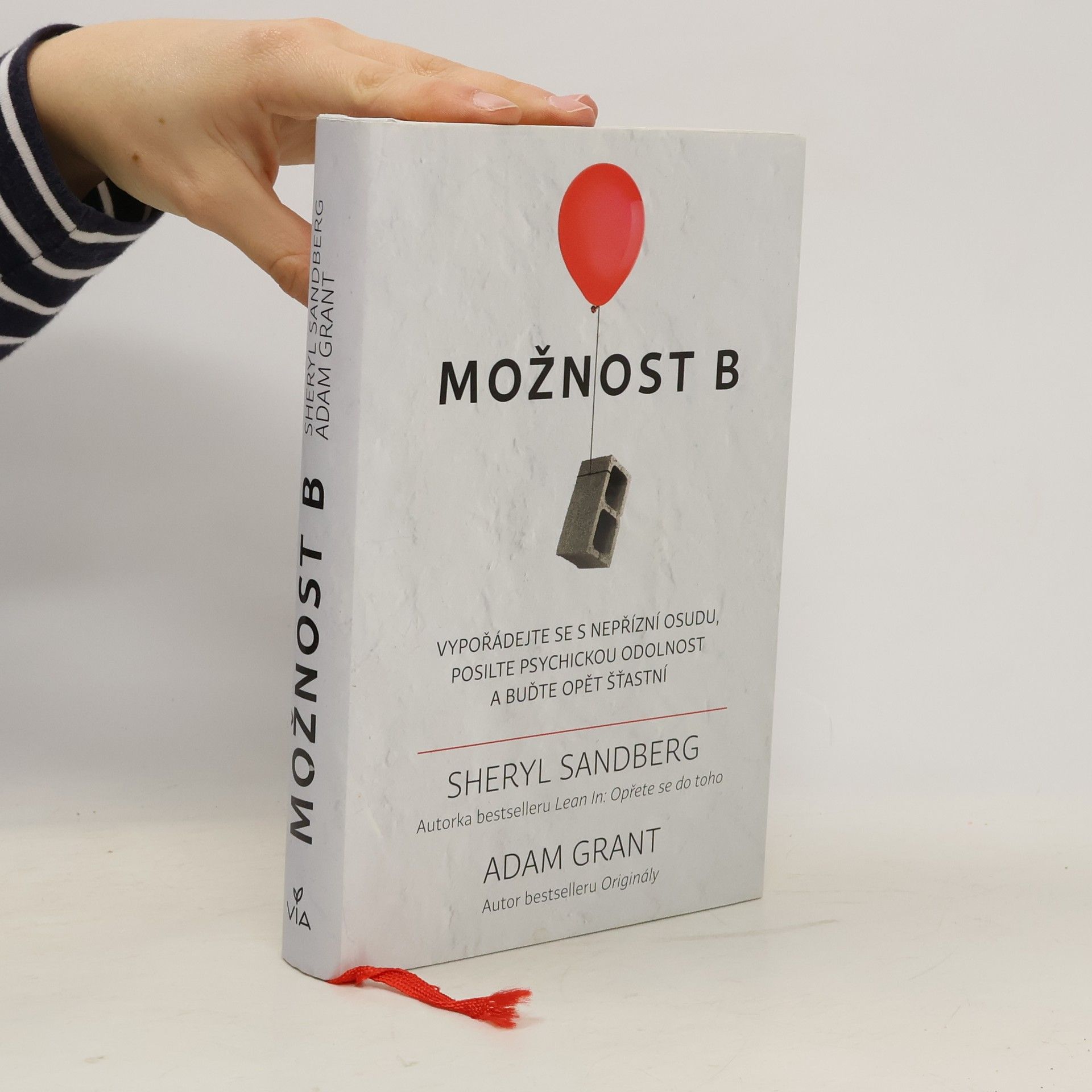 Sheryl Sandberg Možnost B: Vypořádejte se s nepřízní osudu, posilte psychickou odolnost a buďte opět šťastní