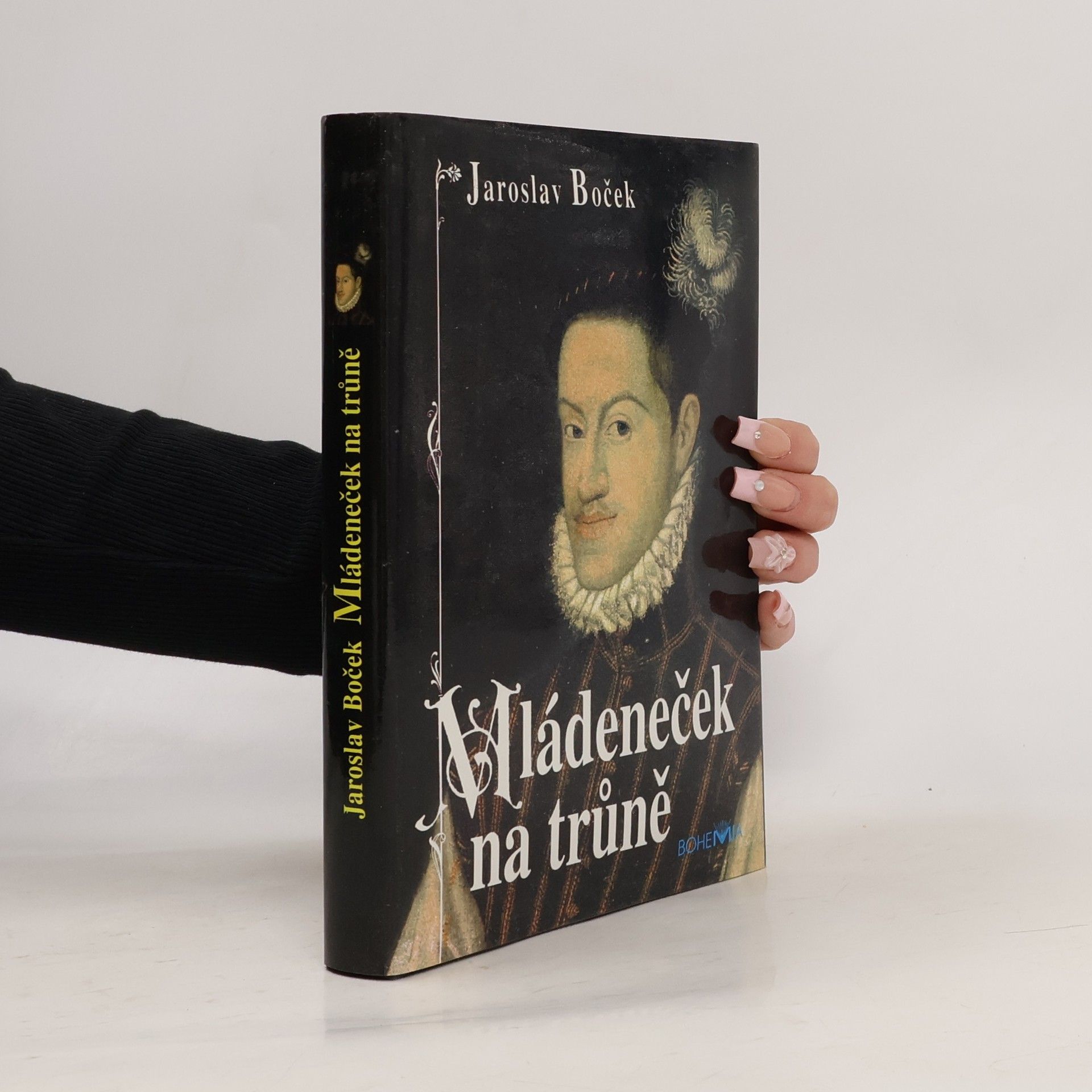 Jaroslav Boček Mládeneček na trůně