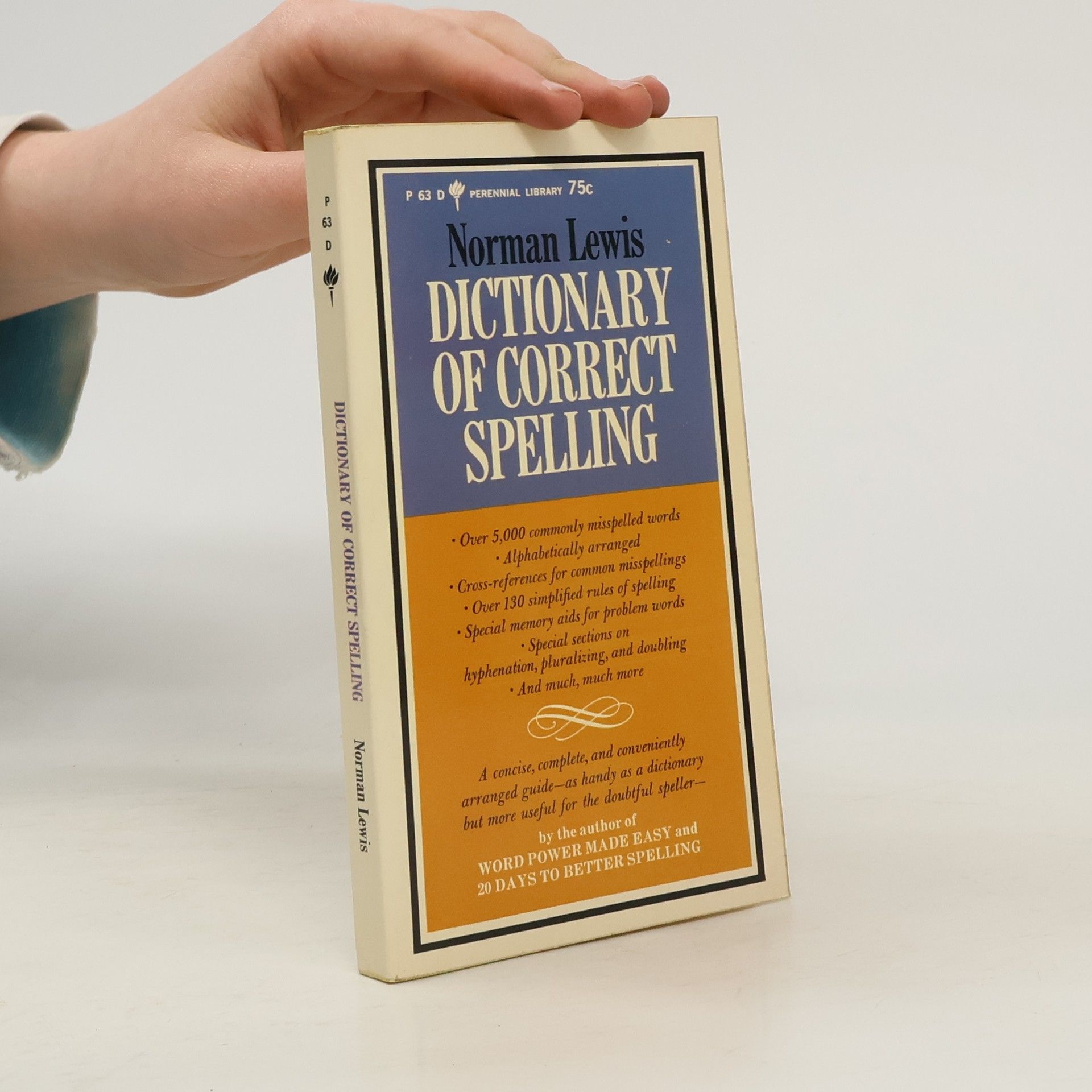 Norman Lewis Dictionary of Correct Spelling