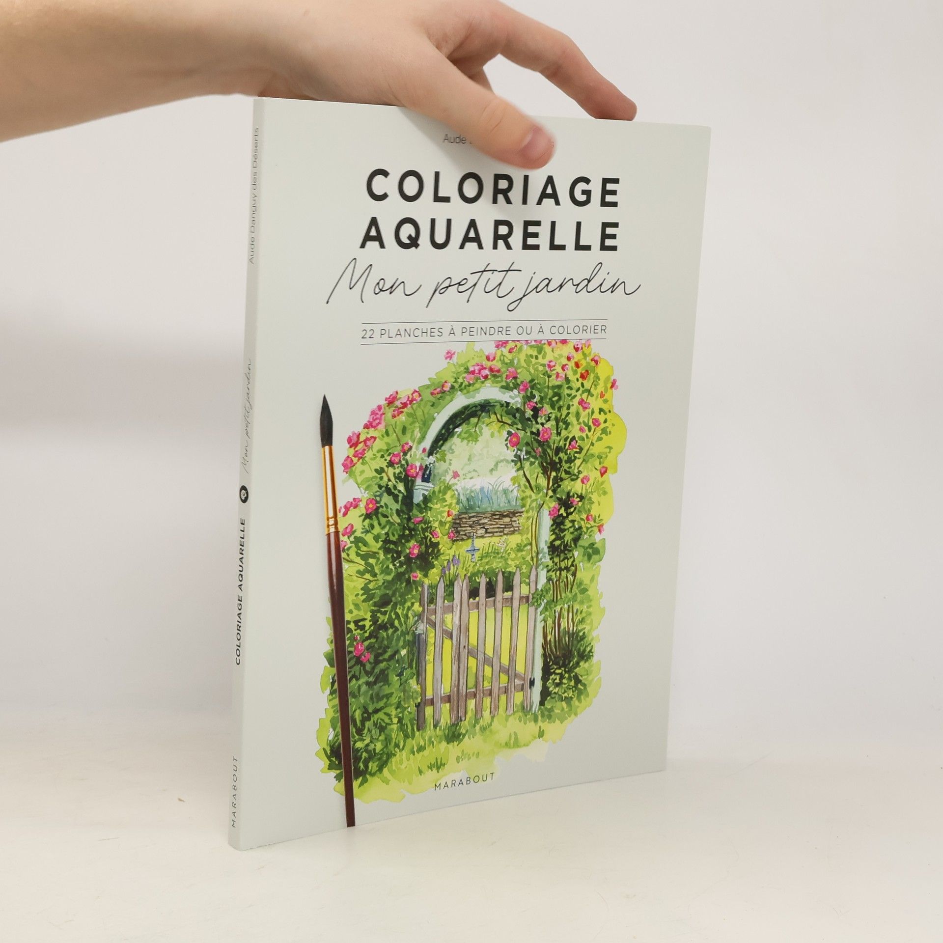 Auteurscollectief Coloriage aquarelle. Mon petit jardin