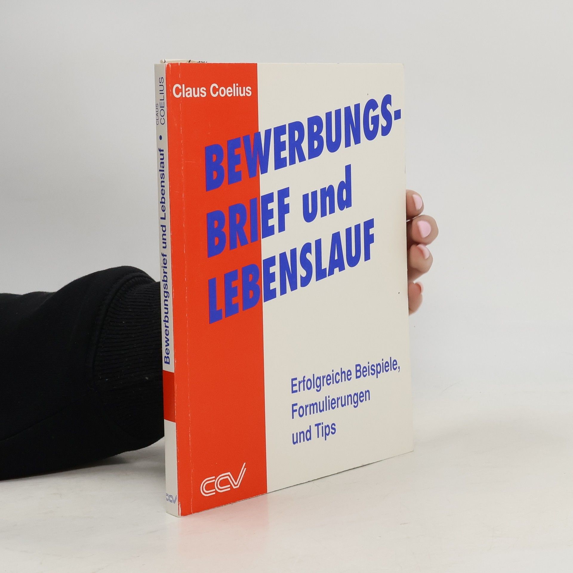 Claus Coelius Bewerbungsbrief und Lebenslauf
