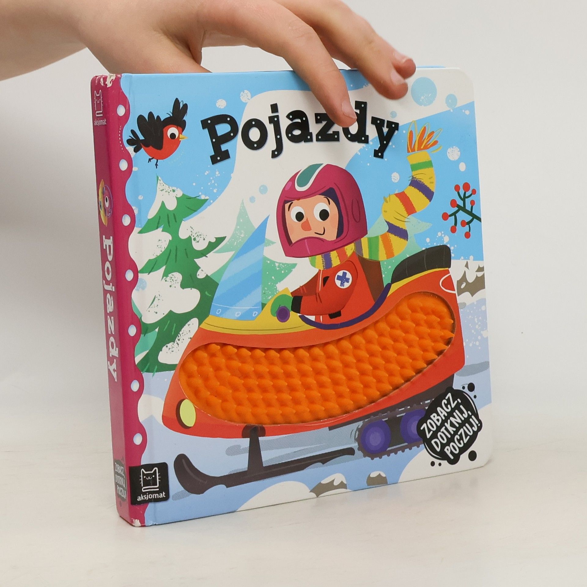 Grażyna Wasilewicz Zobacz dotknij poczuj! Pojazdy Książeczka sensoryczna