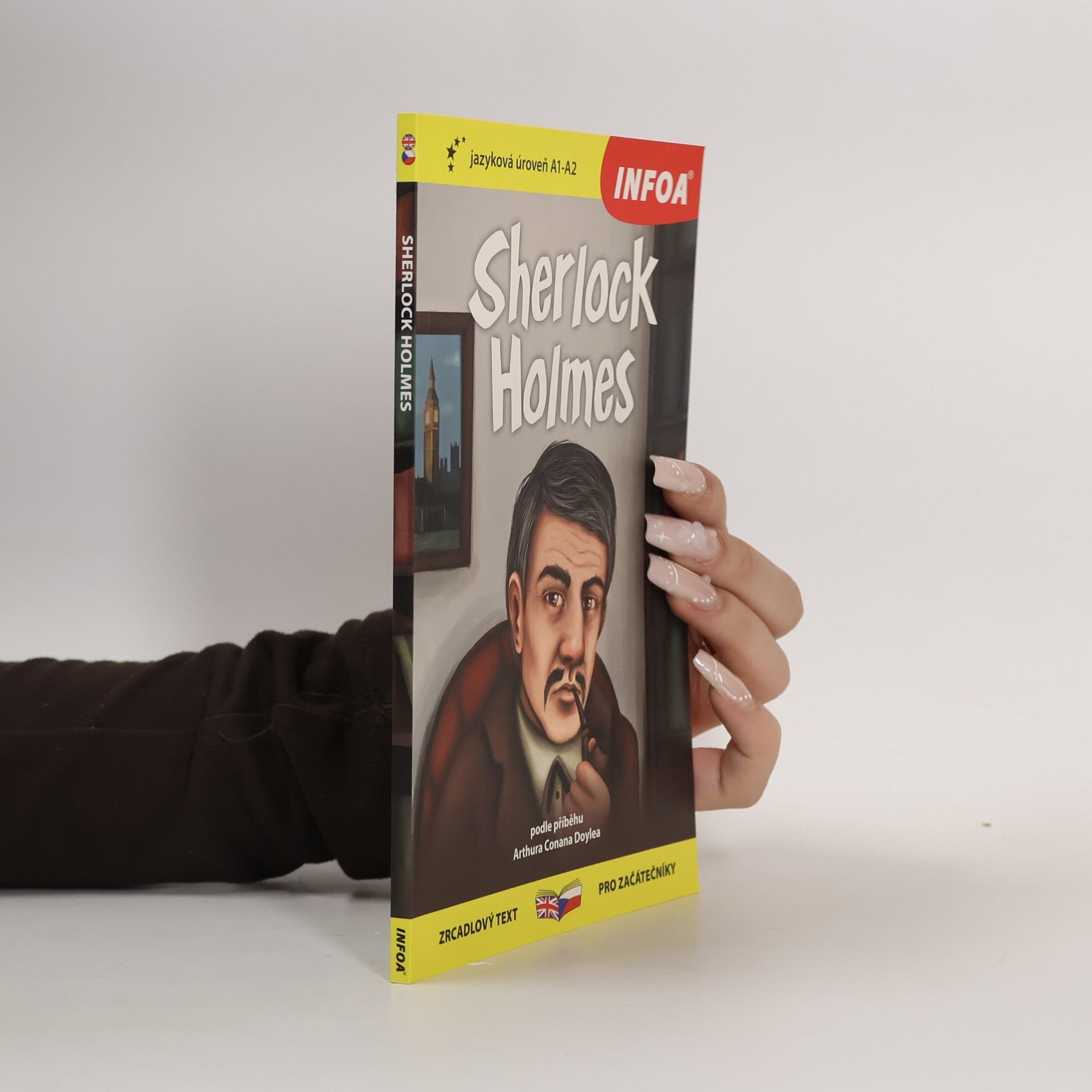Alexandra Peet Sherlock Holmes. Zrcadlový text pro začátečníky