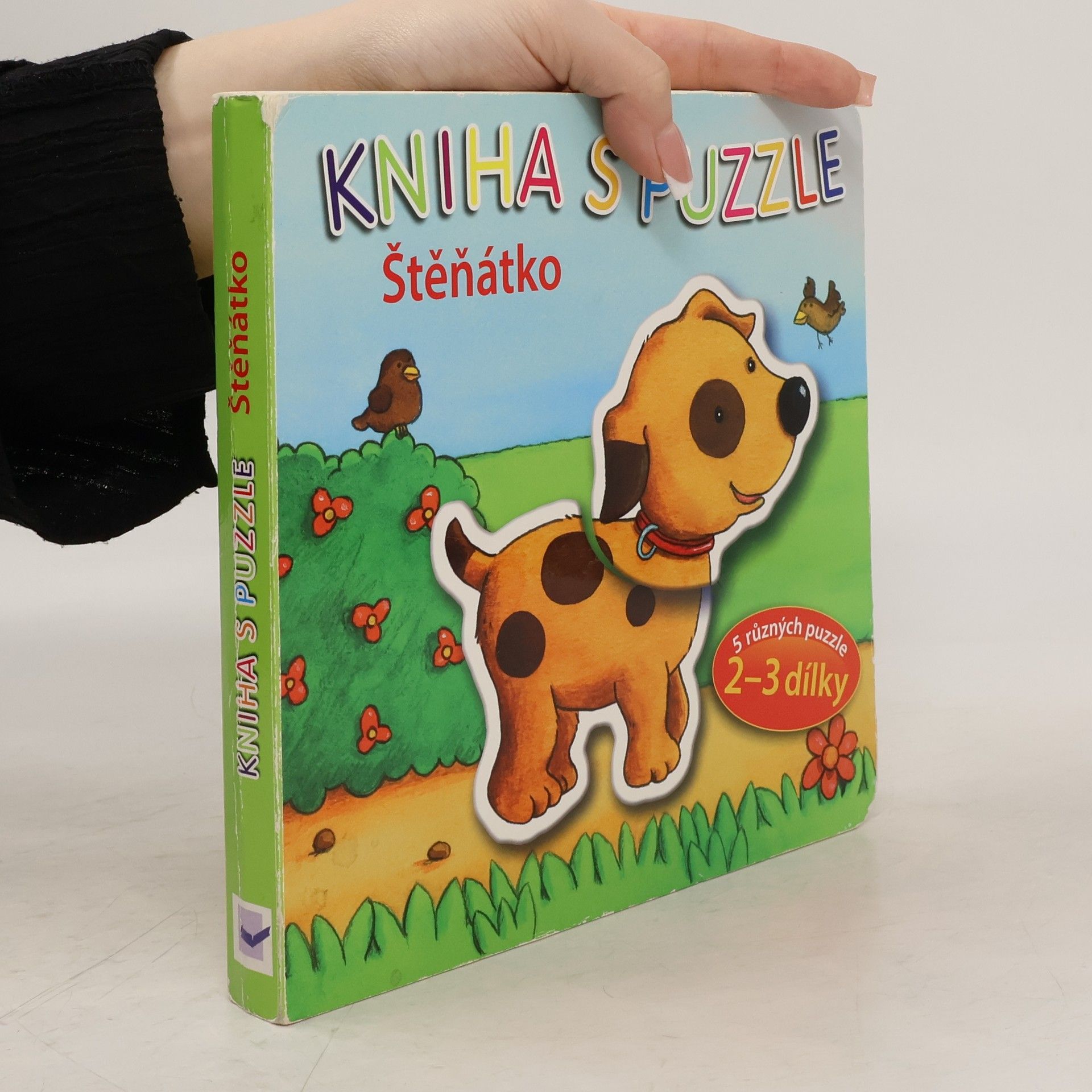 Vera Brüggemann Štěňátko: kniha s puzzle