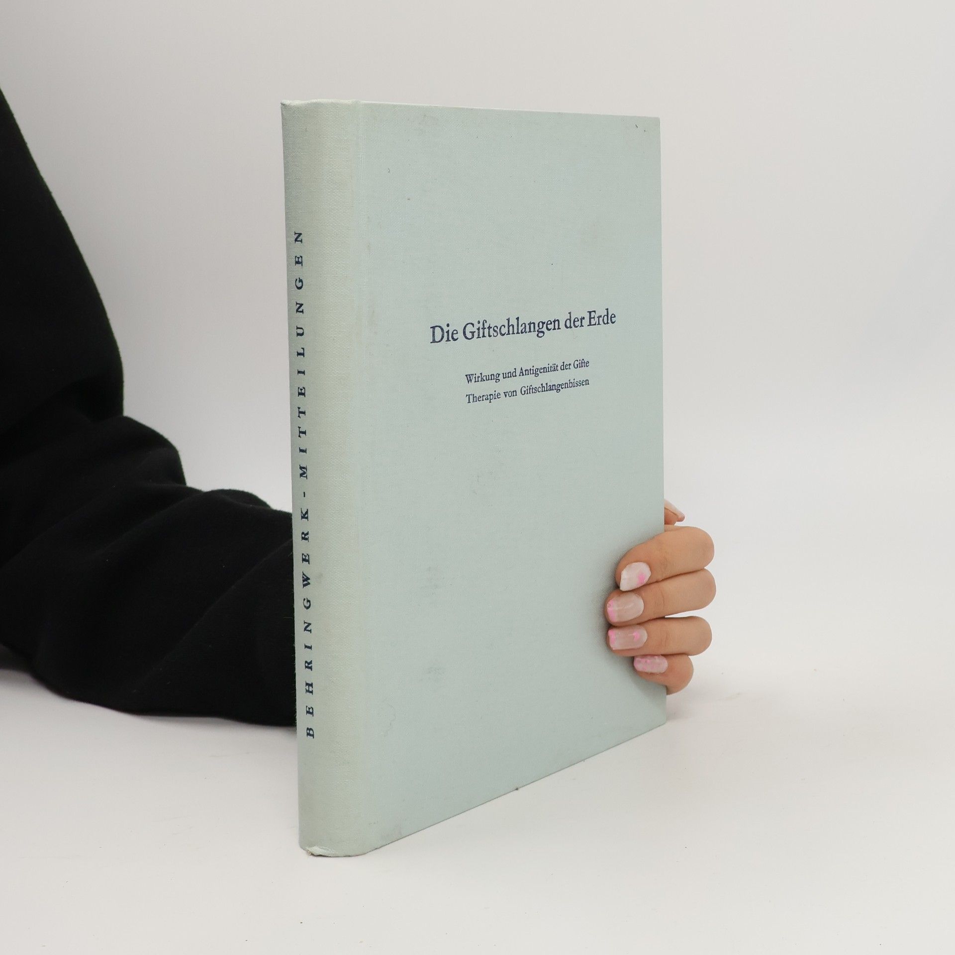 Kolektiv autorů Behringwerk mitteilungen