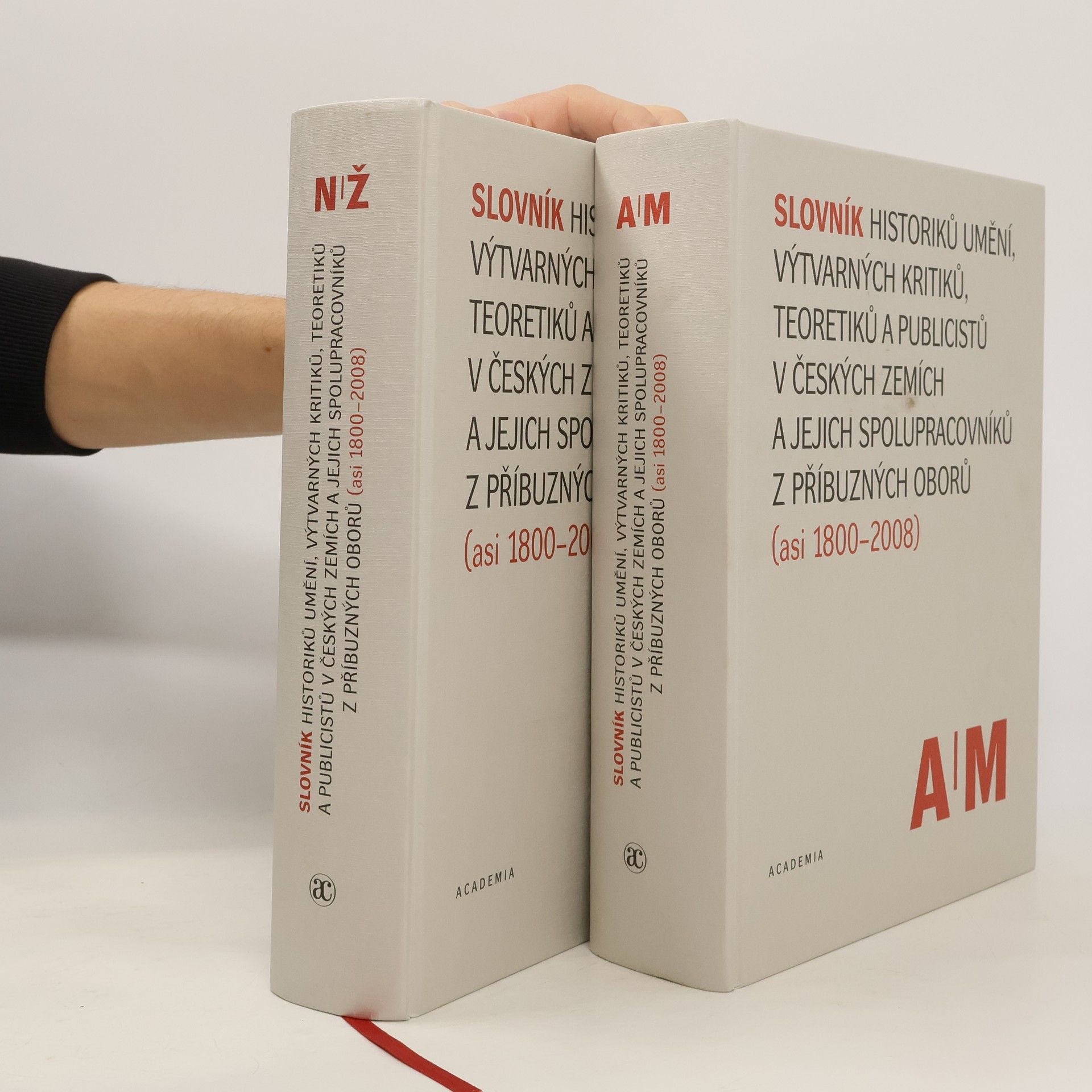 Slovník historiků umění, výtvarných kritiků, teoretiků a publicistů v českých zemích a jejich spolupracovníků z příbuzný (2 svazky, komplet)