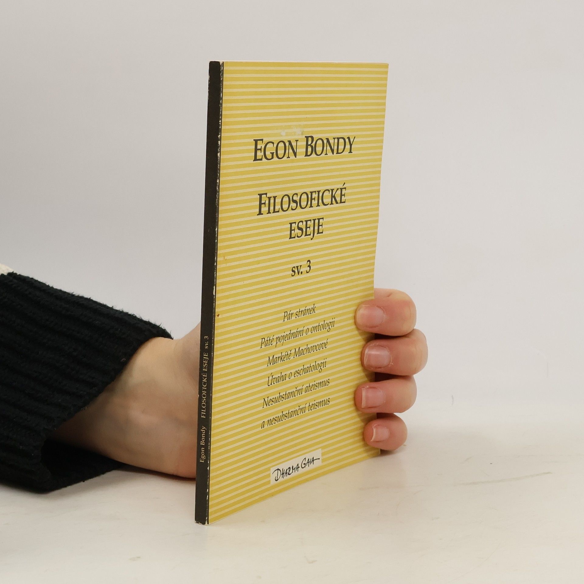 Egon Bondy Filosofické eseje. Sv. 3