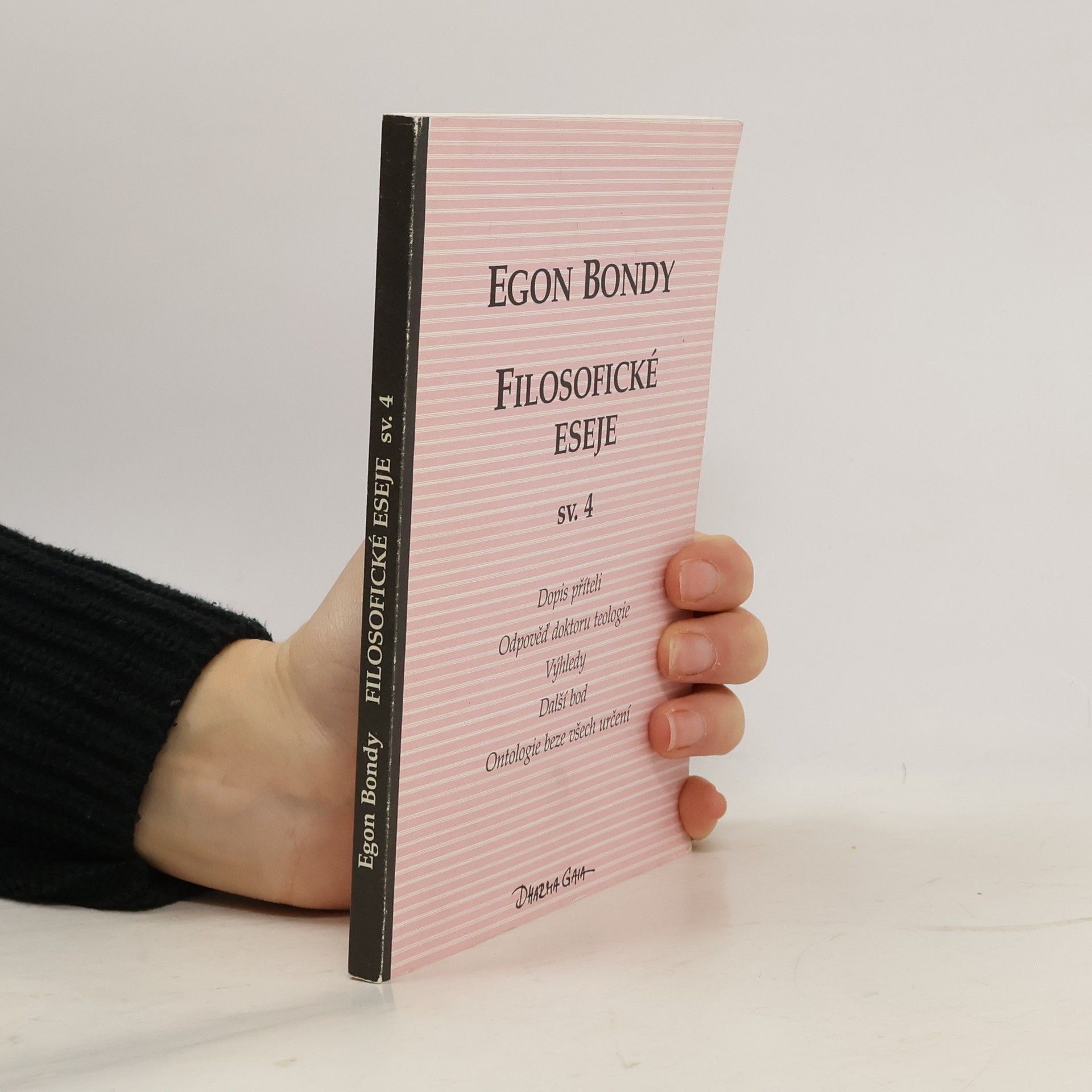 Egon Bondy Filosofické eseje sv. 4