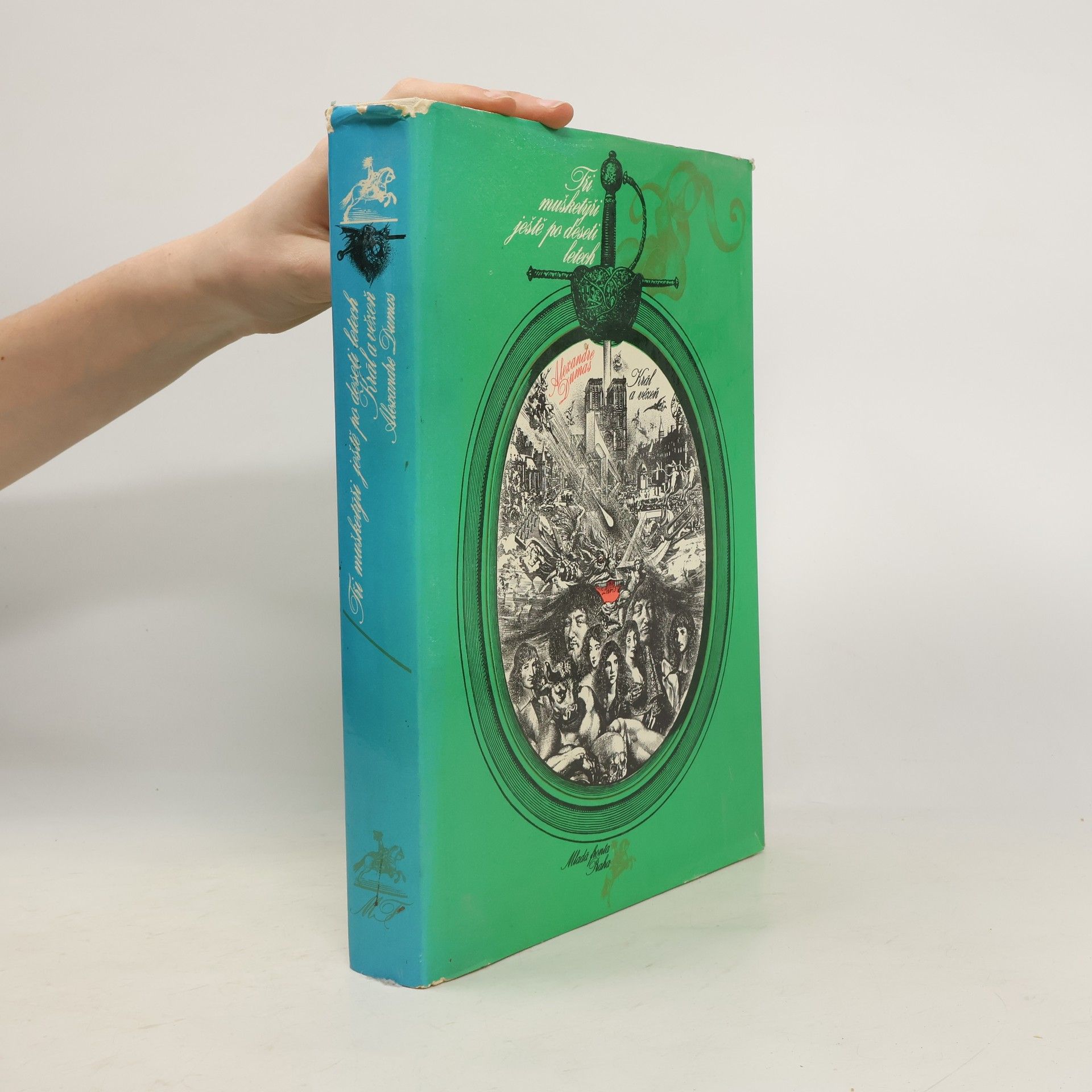 Tři mušketýři ještě po deseti letech. Král a vězeň