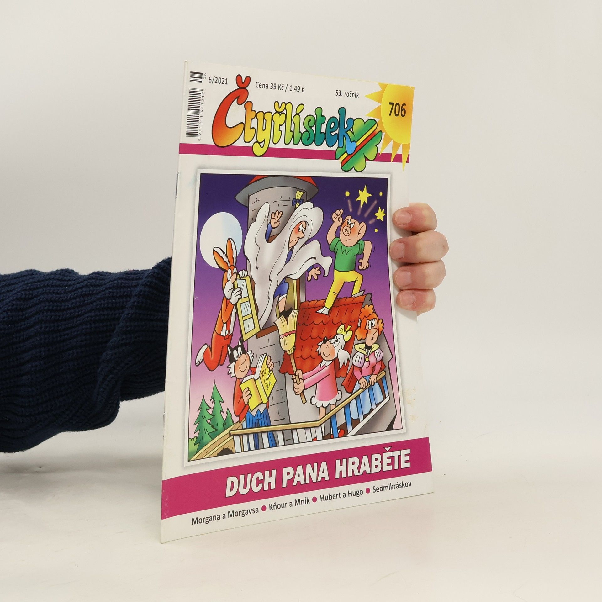 Collectif d'auteurs Čtyřlístek 6/2021. 706