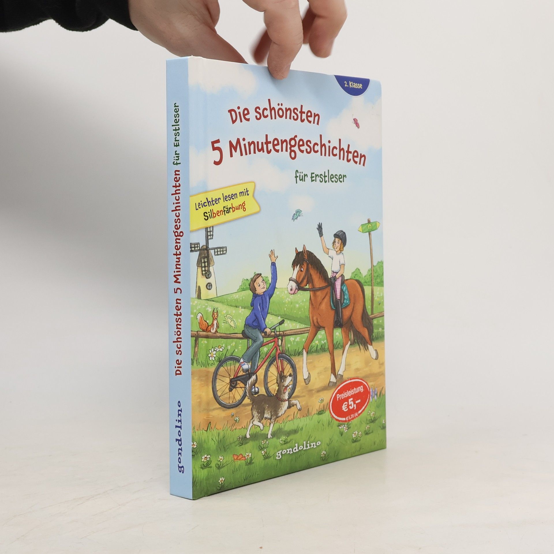 Autorenkollektiv Die schönsten 5 Minutengeschichten für Erstleser (Mädchen Jungen), 2. Klasse - Leichter lesen mit Silbenfärbung - Kinderbücher a