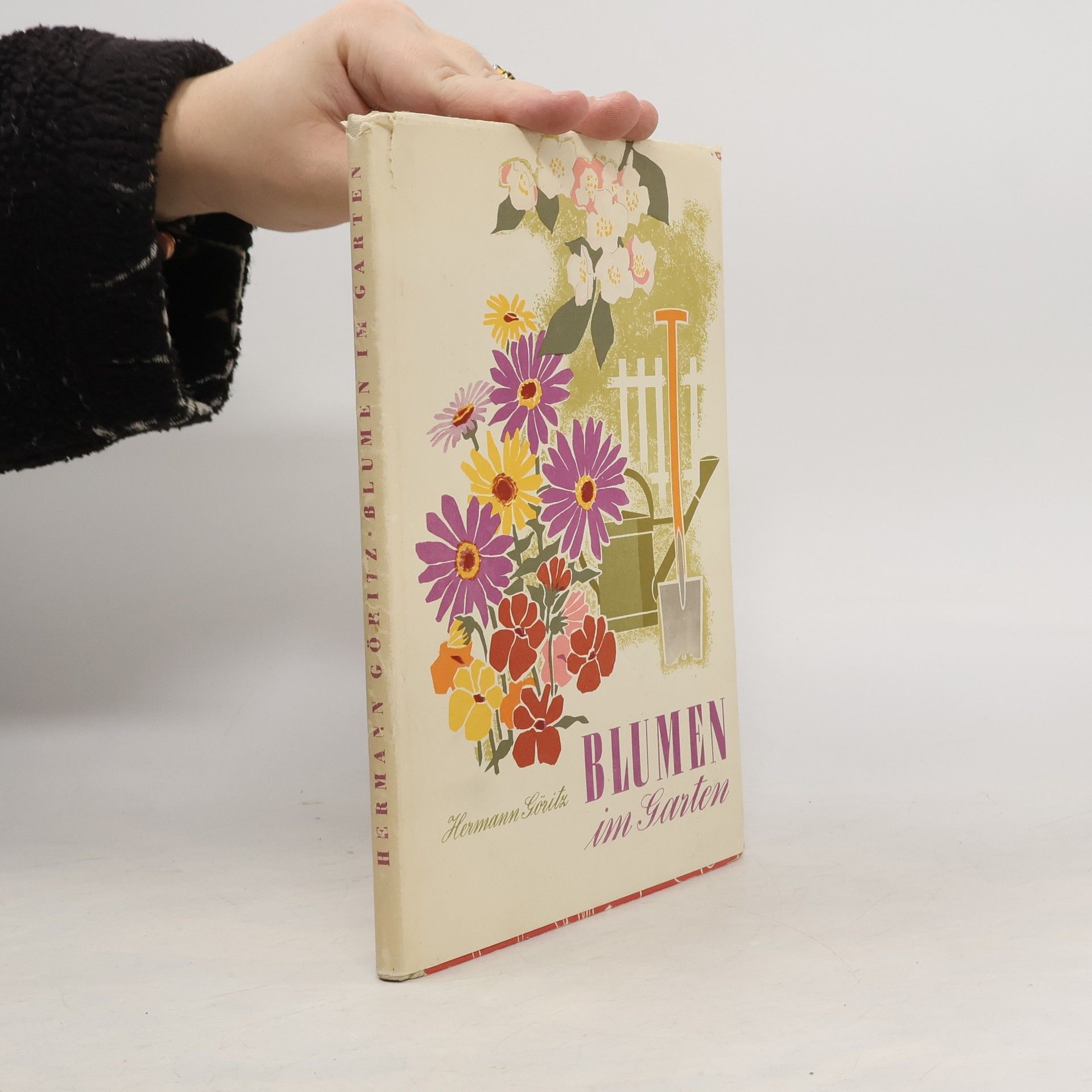 Hermann Göritz Blumen in Garten