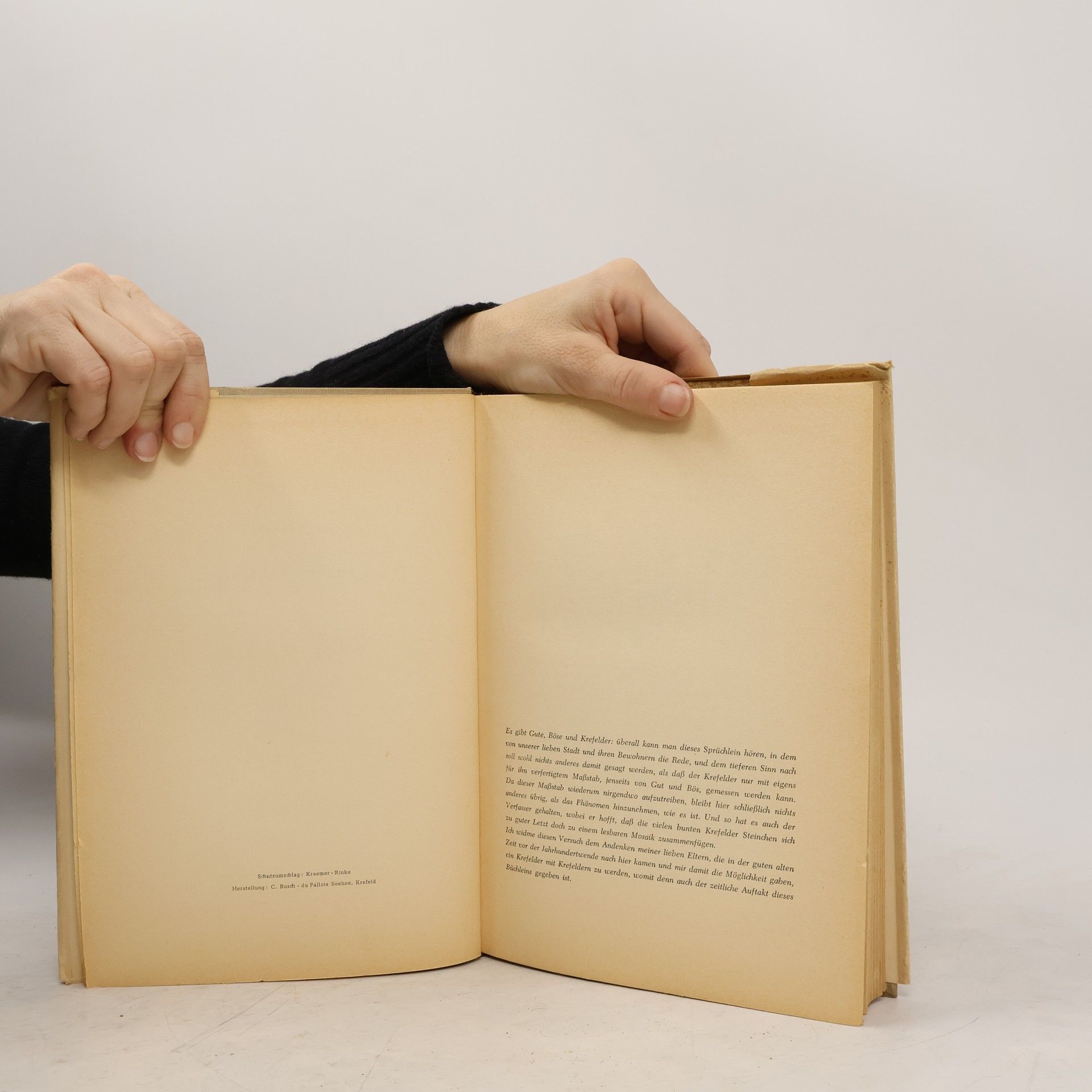 Fritz Huhnen Gute, Böse und Krefelder