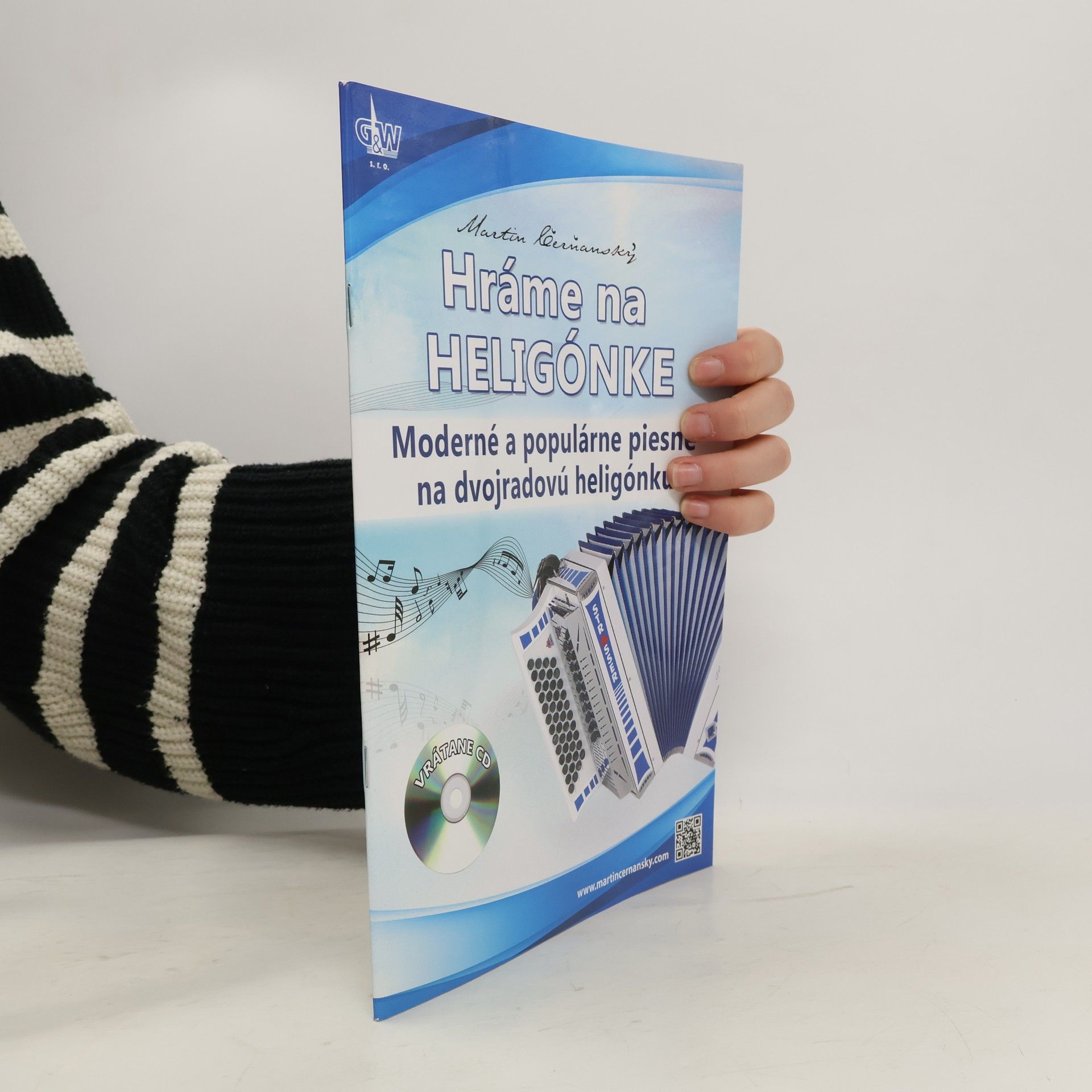 Martin Čermanský Hráme na heligónke: Moderné a populárne piesne na dvojradovú heligónku