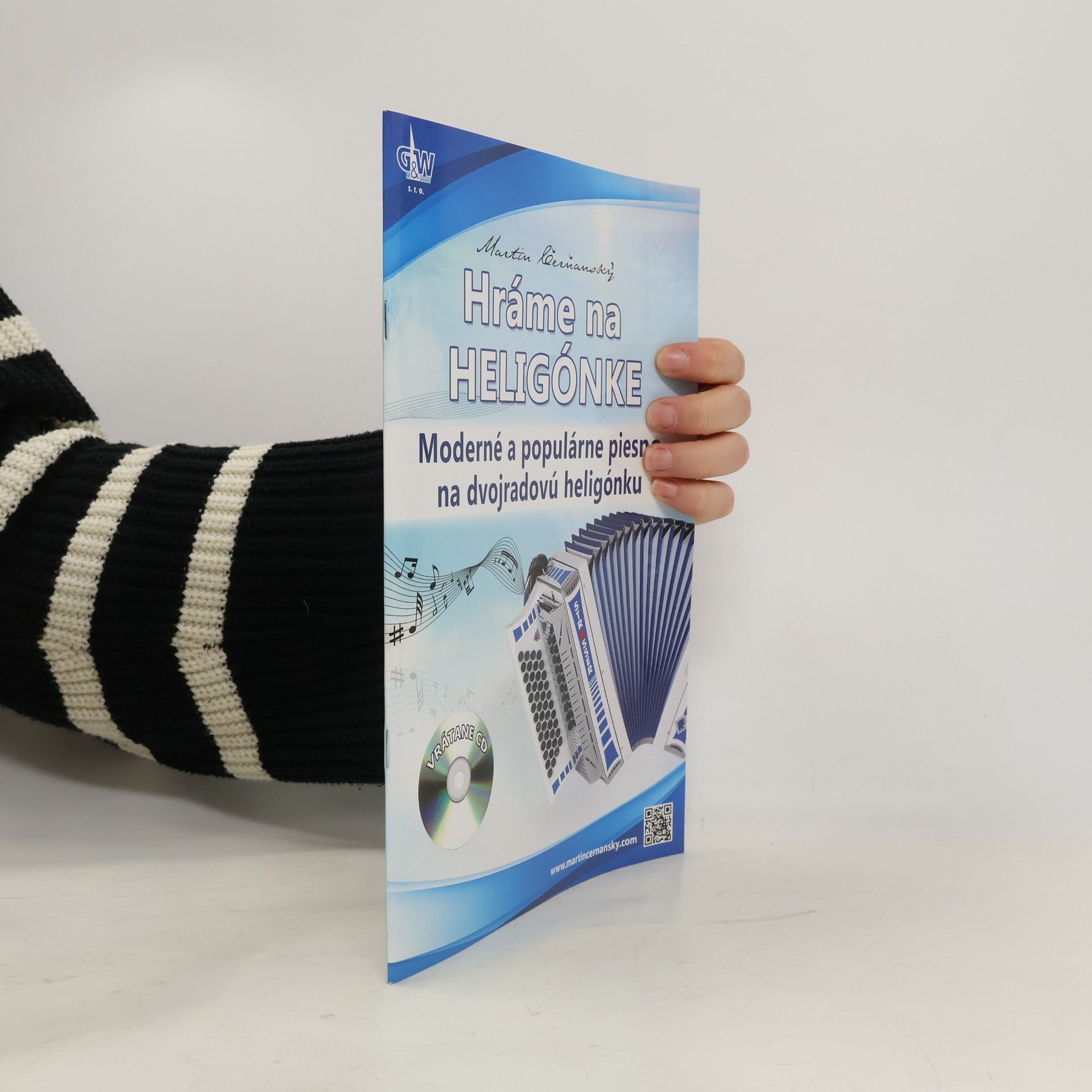 Martin Čermanský Hráme na heligónke: Moderné a populárne piesne na dvojradovú heligónku