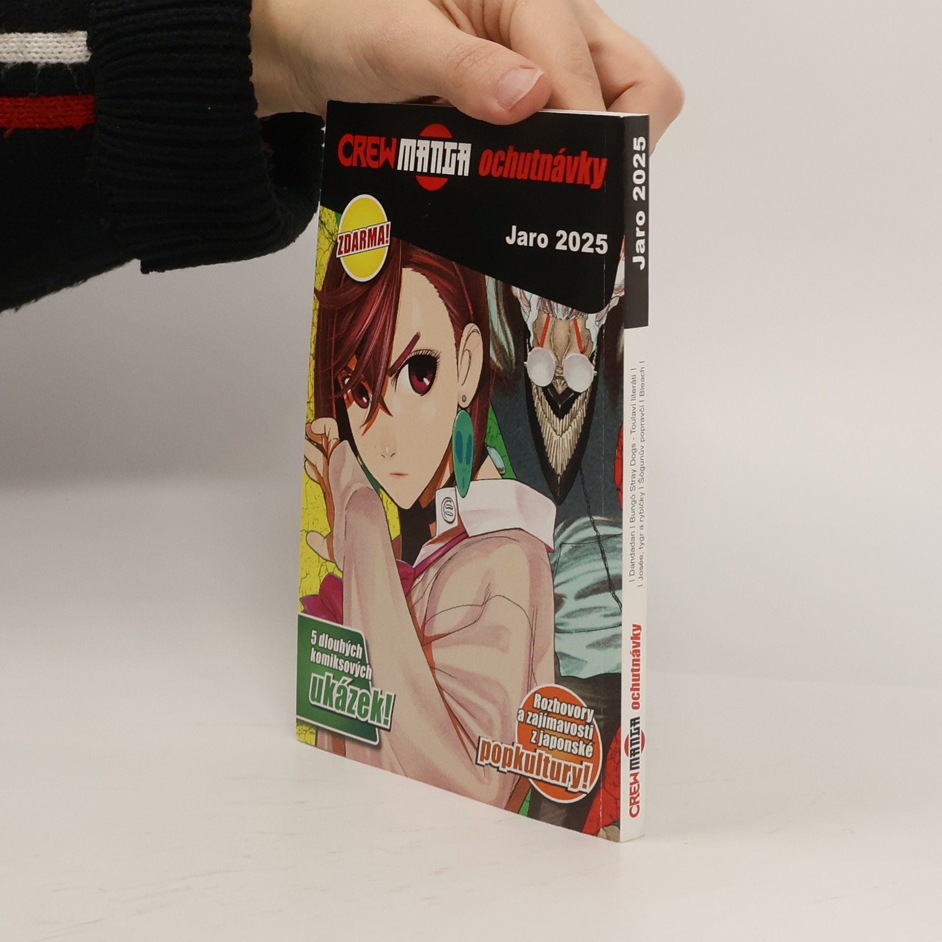 Autores varios Crew manga ochutnávky. Jaro 2025