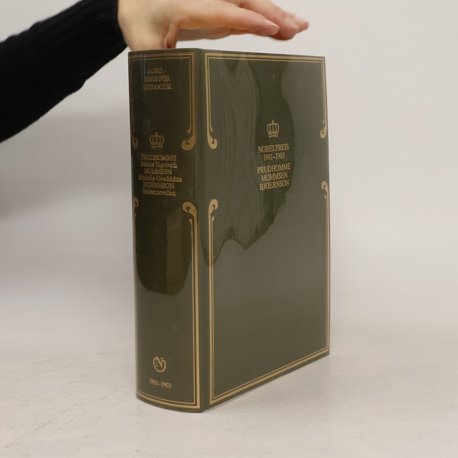 Autorenkollektiv Nobel Preis 1901-1903. Prudhomme, Mommsen, Bjoernson