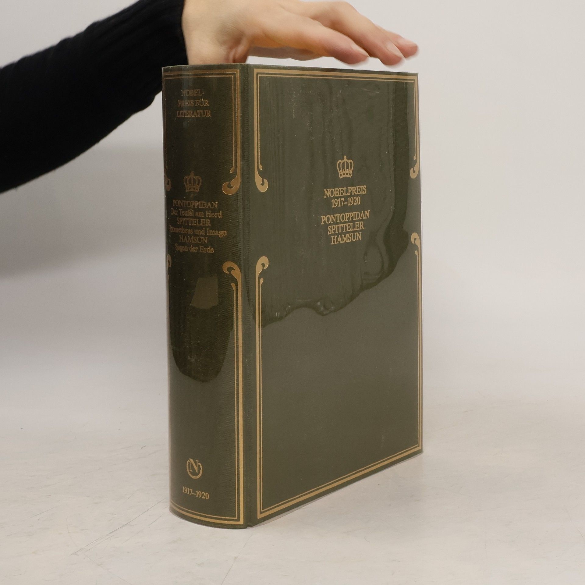 Nobelpreis für Literatur 1917-1920. Pontoppidan, Spitteler, Hamsun