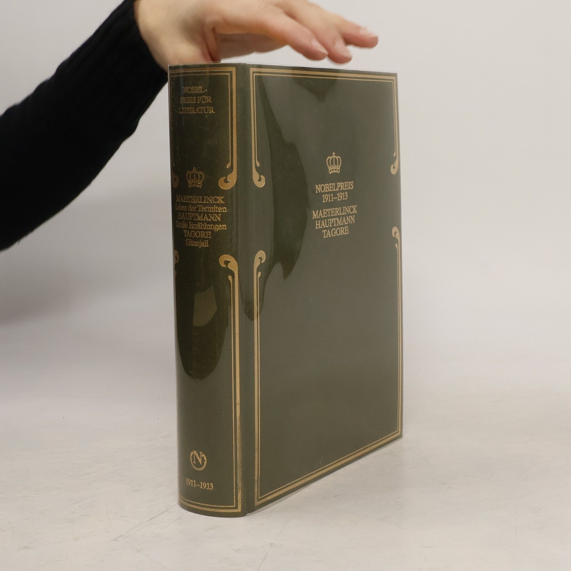 Maurice Maeterlinck Nobelpreis für Literatur 1911-1913. Maeterlinck. Hauptmann. Tagore