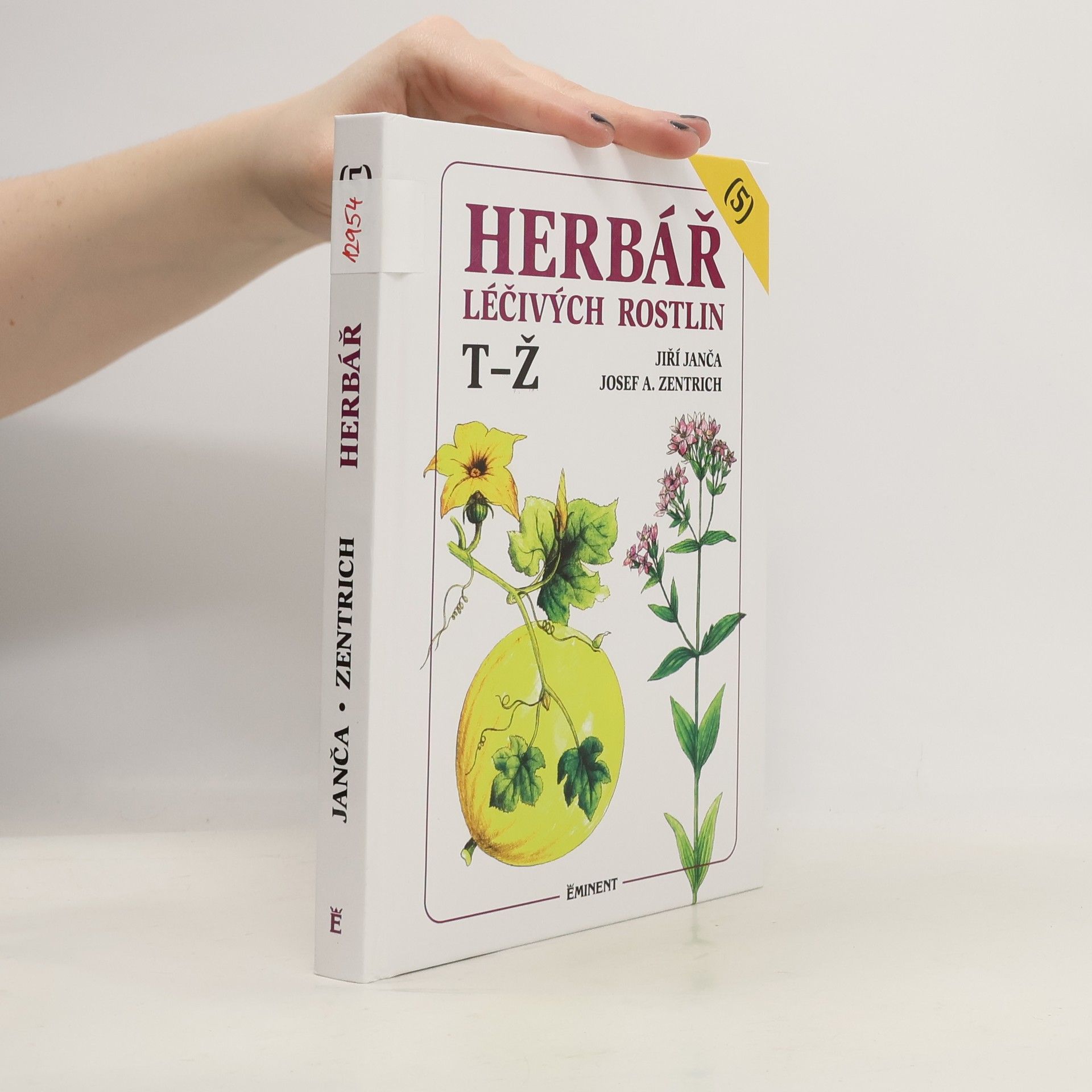 Josef Antonín Zentrich Herbář léčivých rostlin