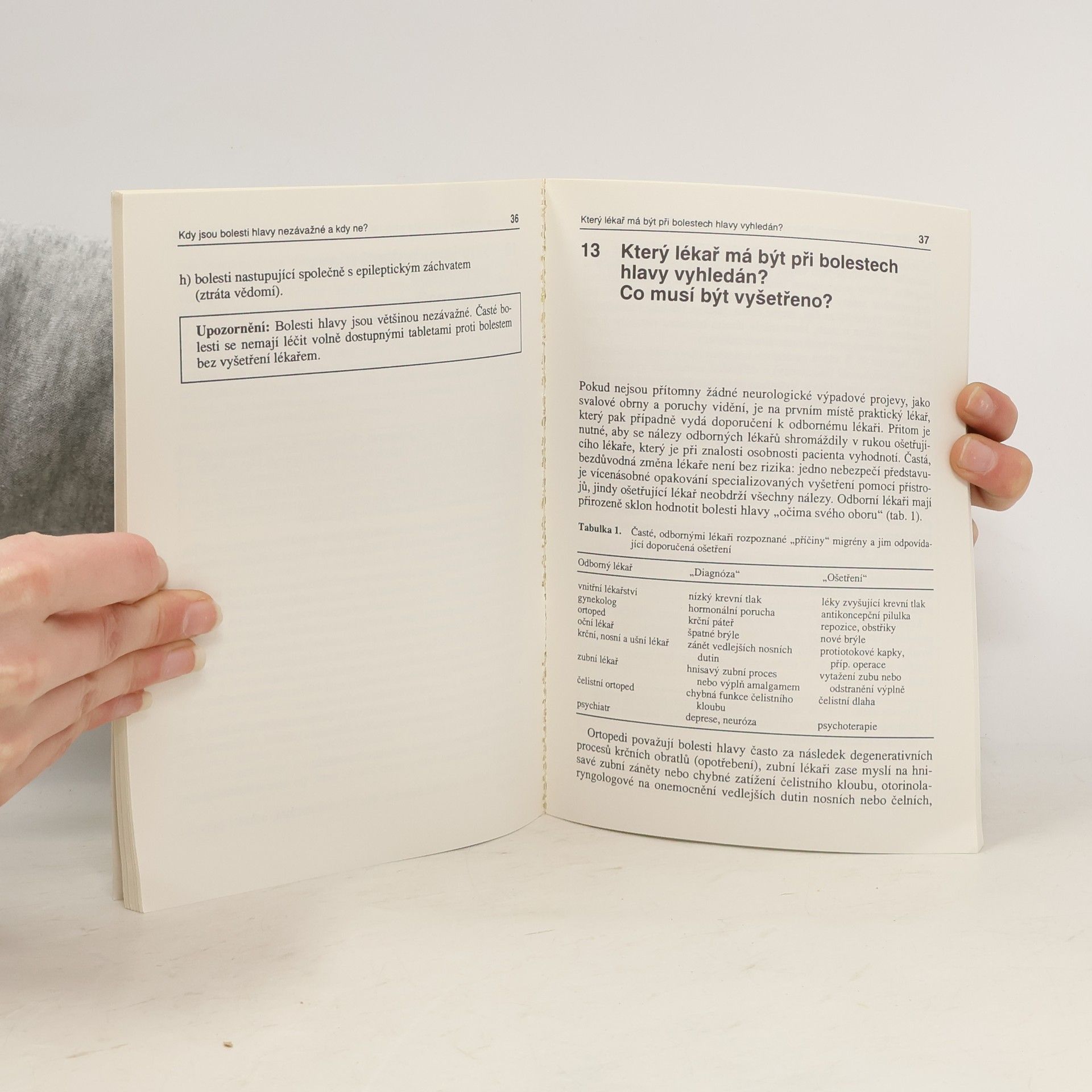 Hans Christoph Diener Migréna