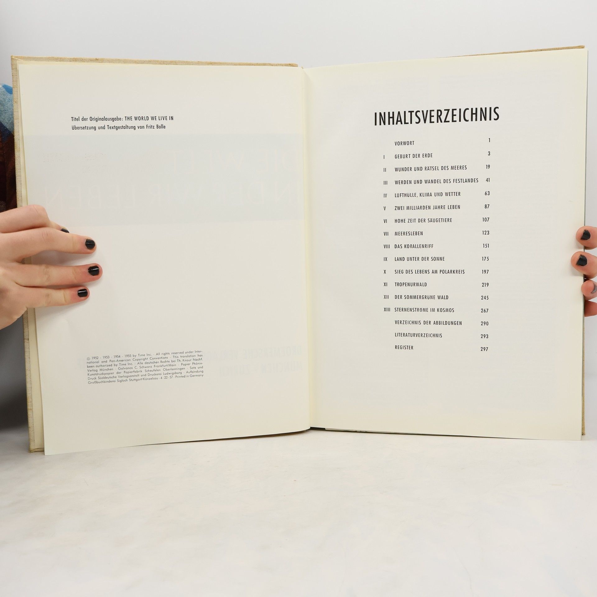 Lincoln Barnett Die Welt in der wir leben