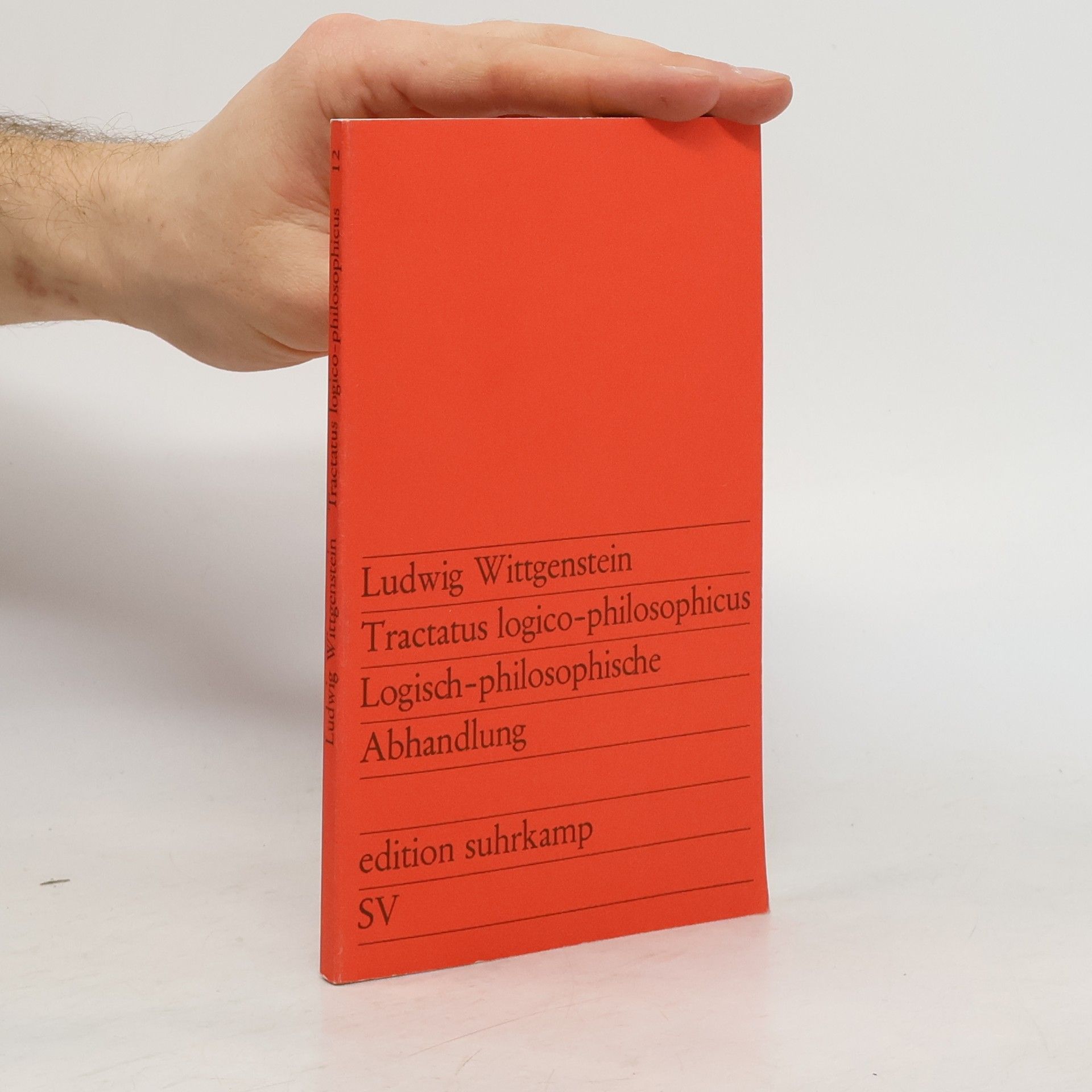 Ludwig Wittgenstein Tractatus logico-philosophicus