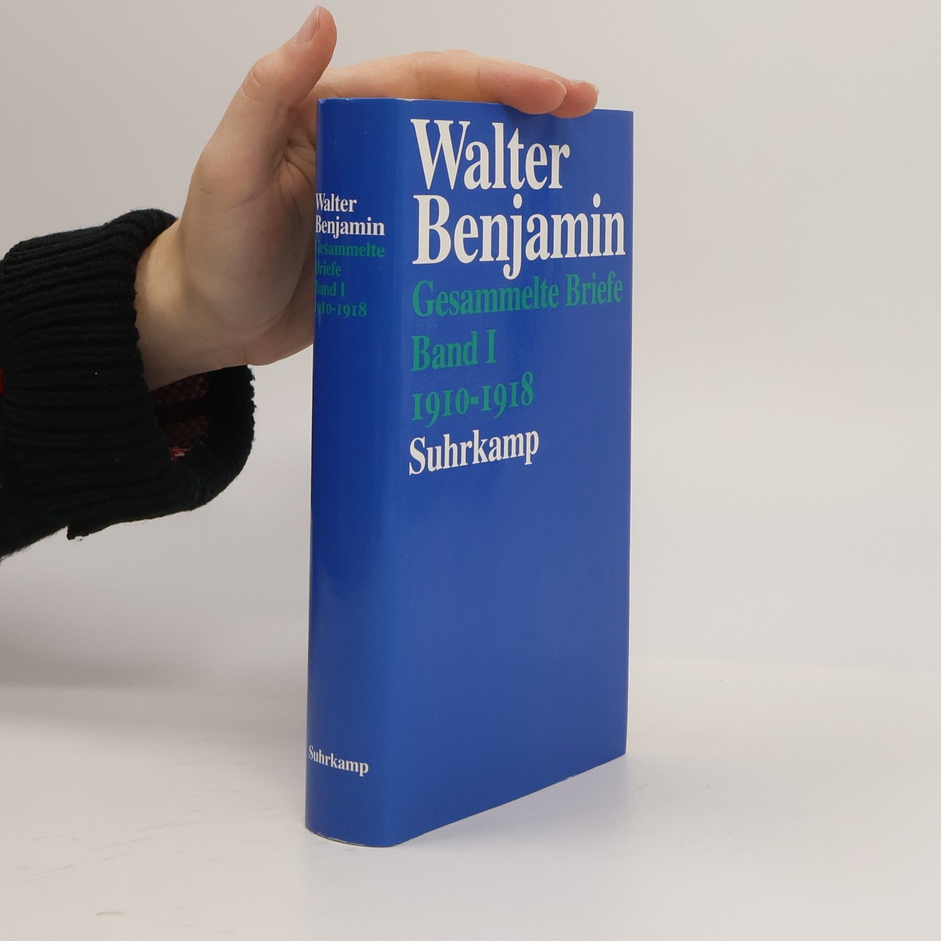 Walter Benjamin Gesammelte Briefe: 1910-1918