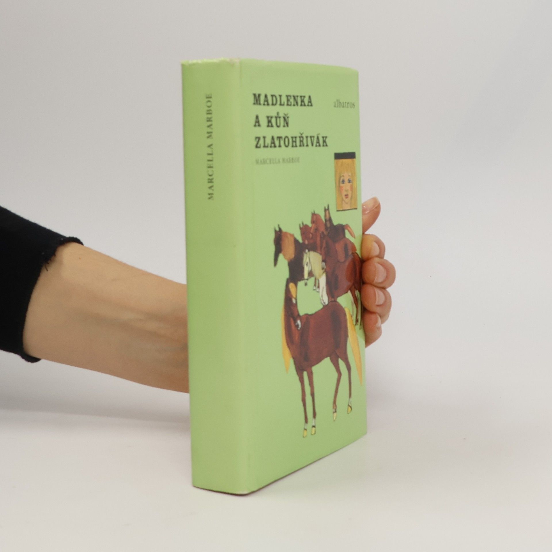 Marcella Marboe-Hrabincová Madlenka a kůň Zlatohřivák