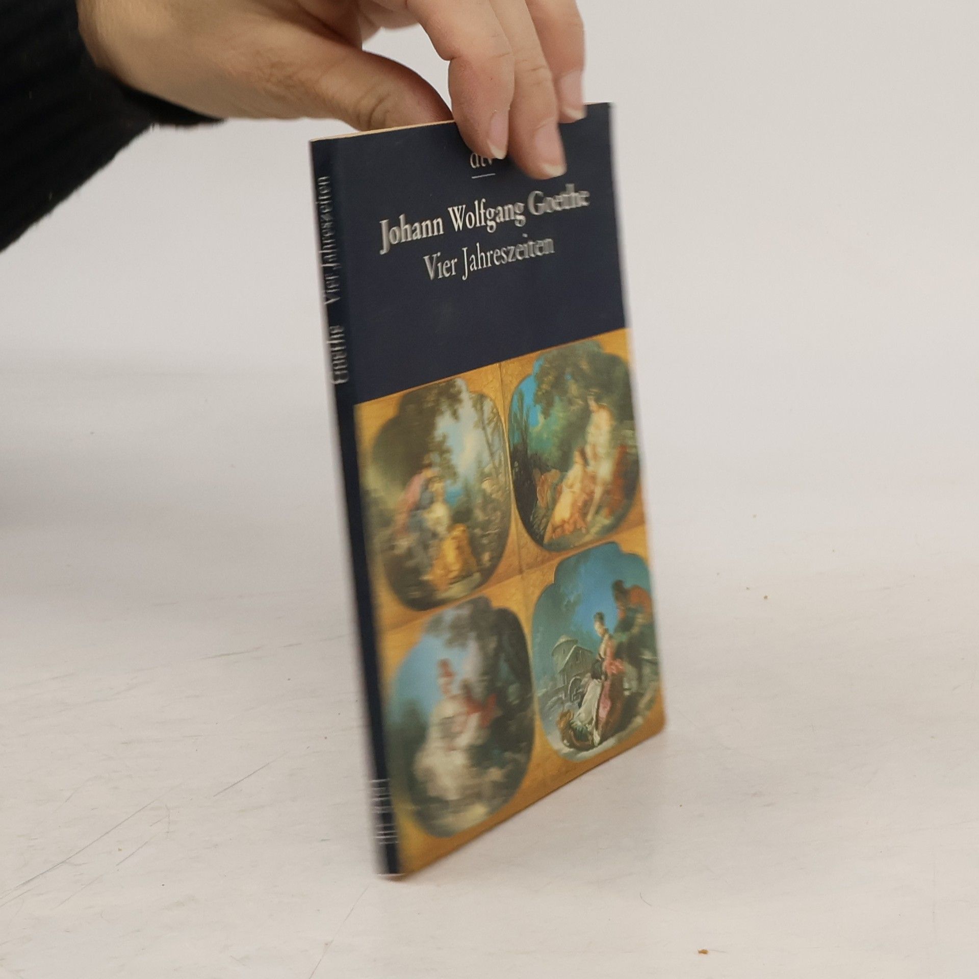 Johann Wolfgang von Goethe Vier Jahreszeiten. 5 Expl. a DM 3.50. Gedichte.