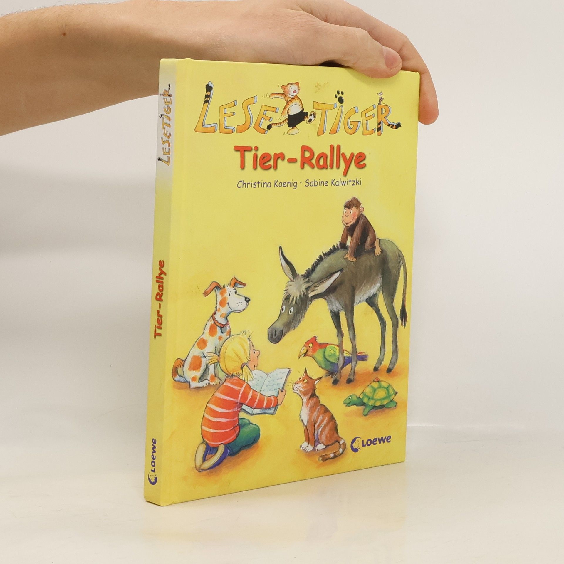 Christina Koenig Lese Tiger: Tier-Rallye