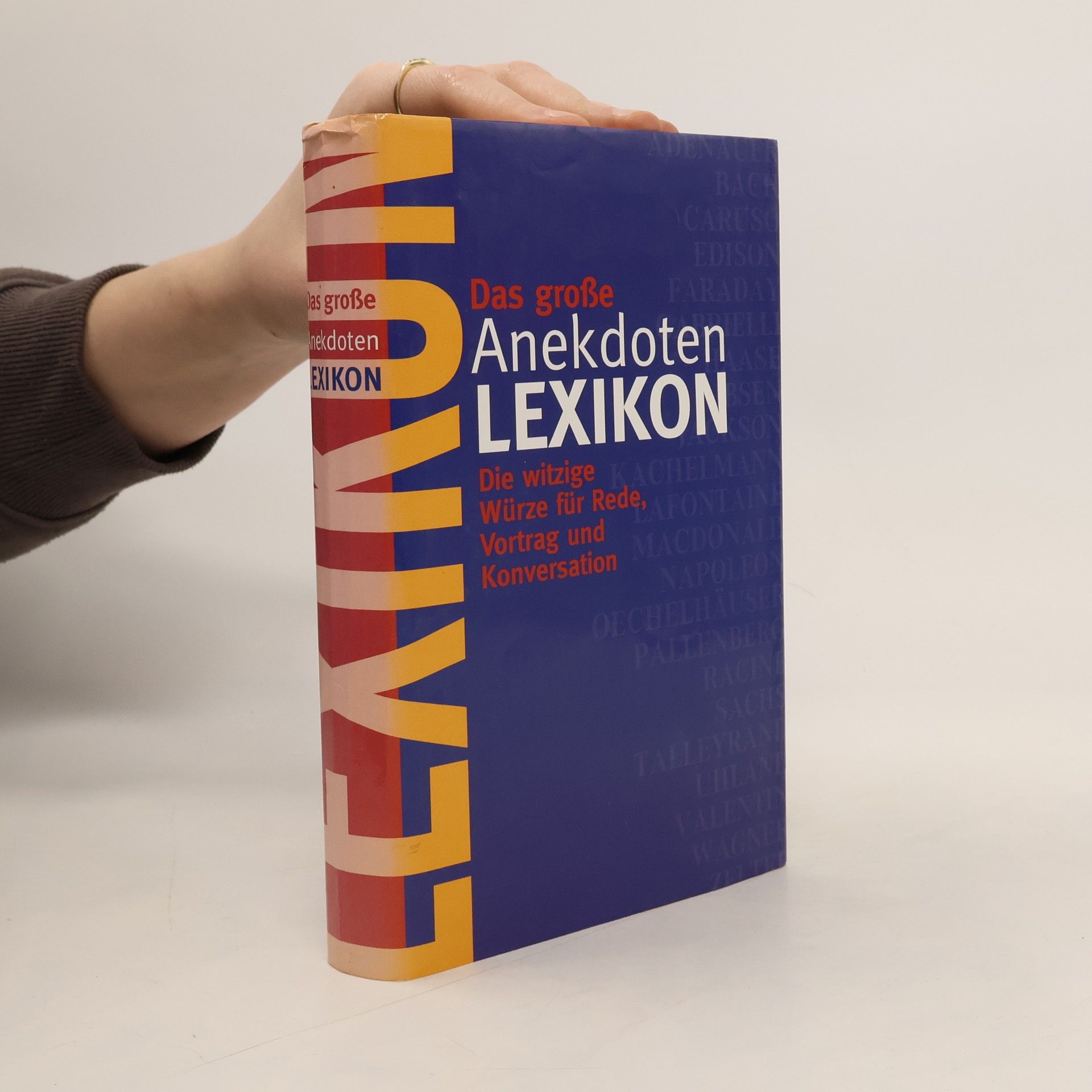 Kolektiv autorů Das große Anekdoten Lexikon