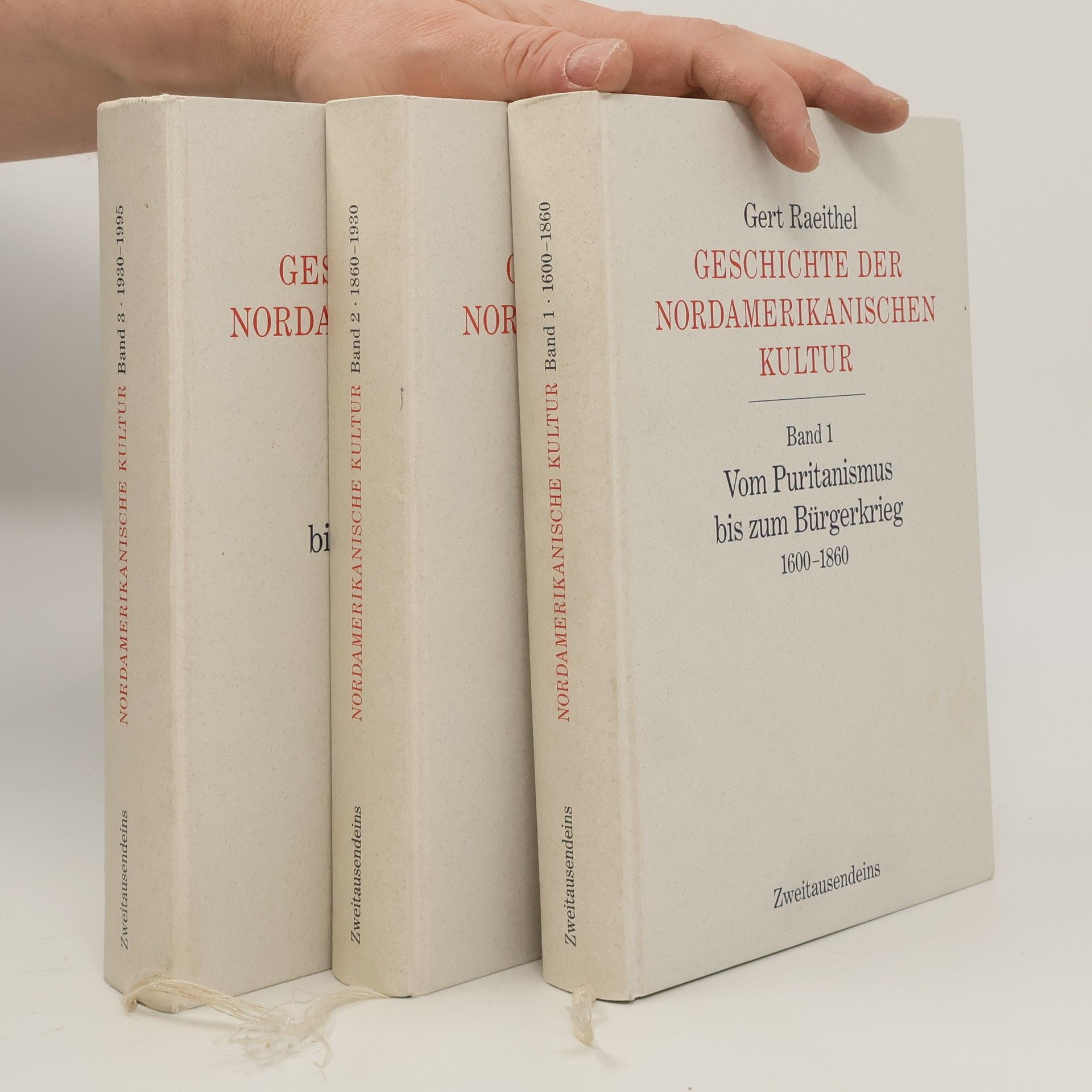 Geschichte der nordamerikanischen Kultur. Band 1-3