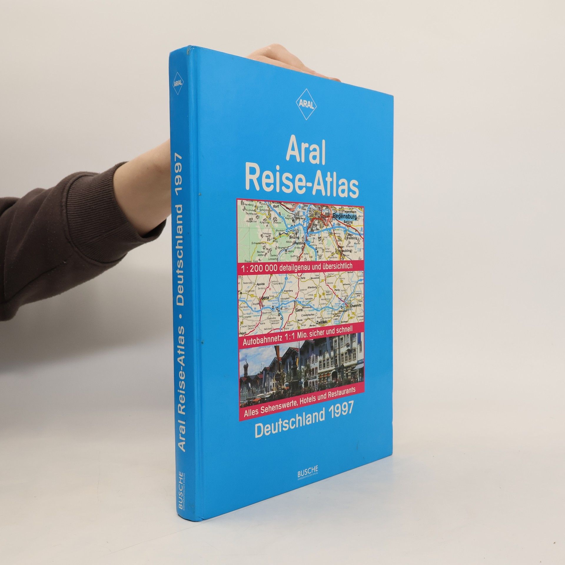 Kartographischer Verlag Busche Aral Reise-Atlas Deutschland 1997