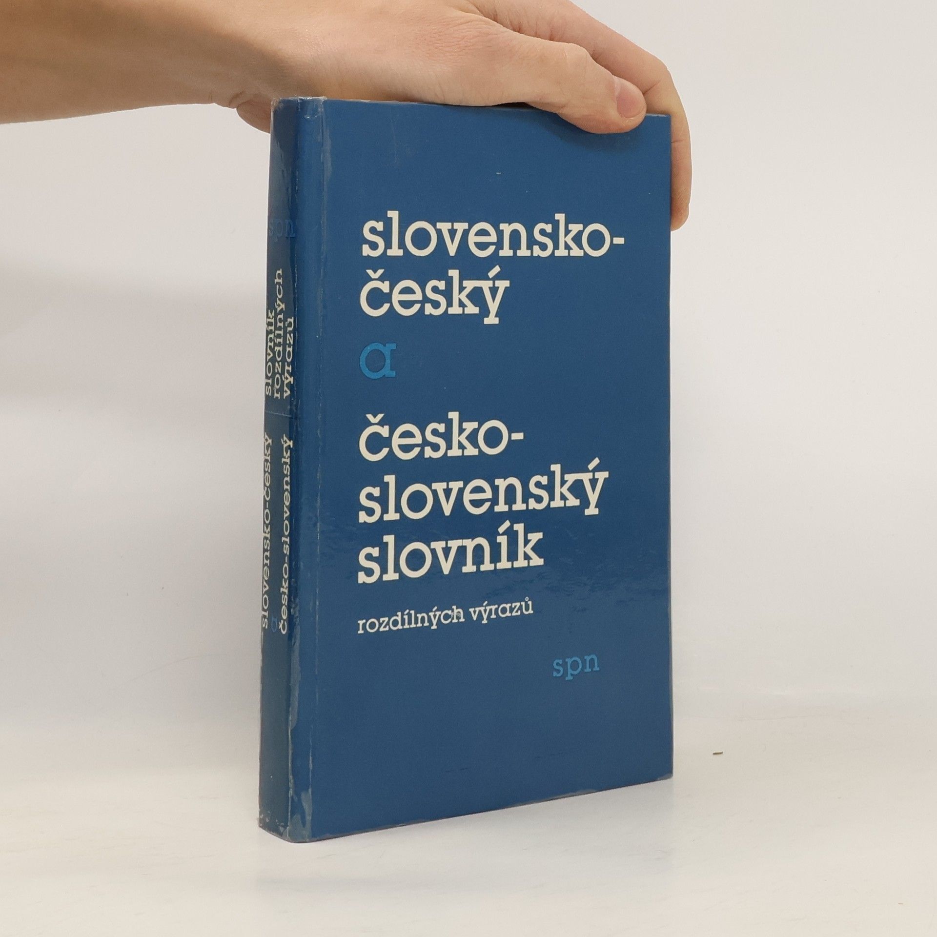 Jaroslav Nečas Slovensko-český a česko-slovenský slovník rozdílných výrazů