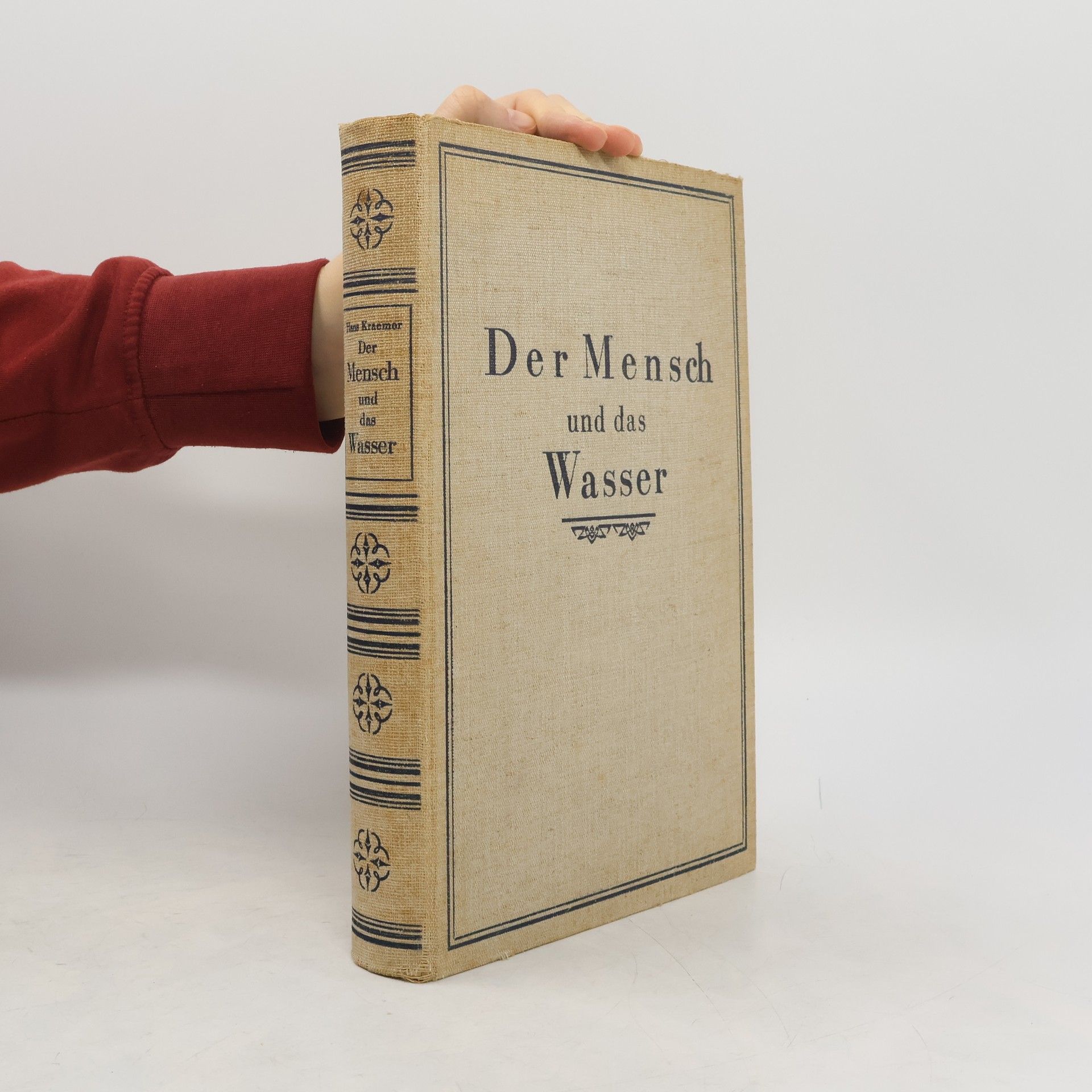 Hans Kraemer Der Mensch und das Wasser