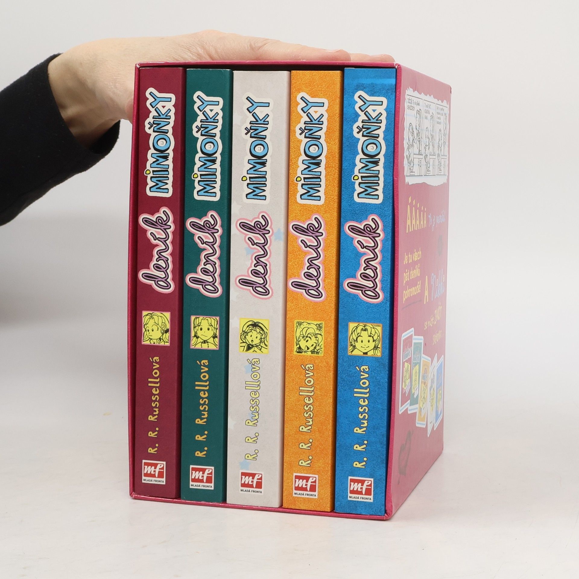 Rachel Renee Russell Deník Mimoňky box 1-5