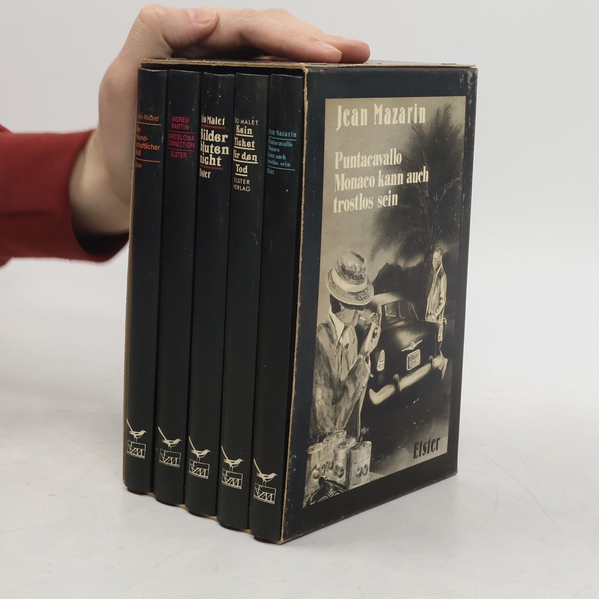 Puntacavallo; Monaco kann auch trostlos sein; Kein Ticket für den Tod; Bilder bluten nicht; Barcelona Connection Ein freundschaftlicher Kuss