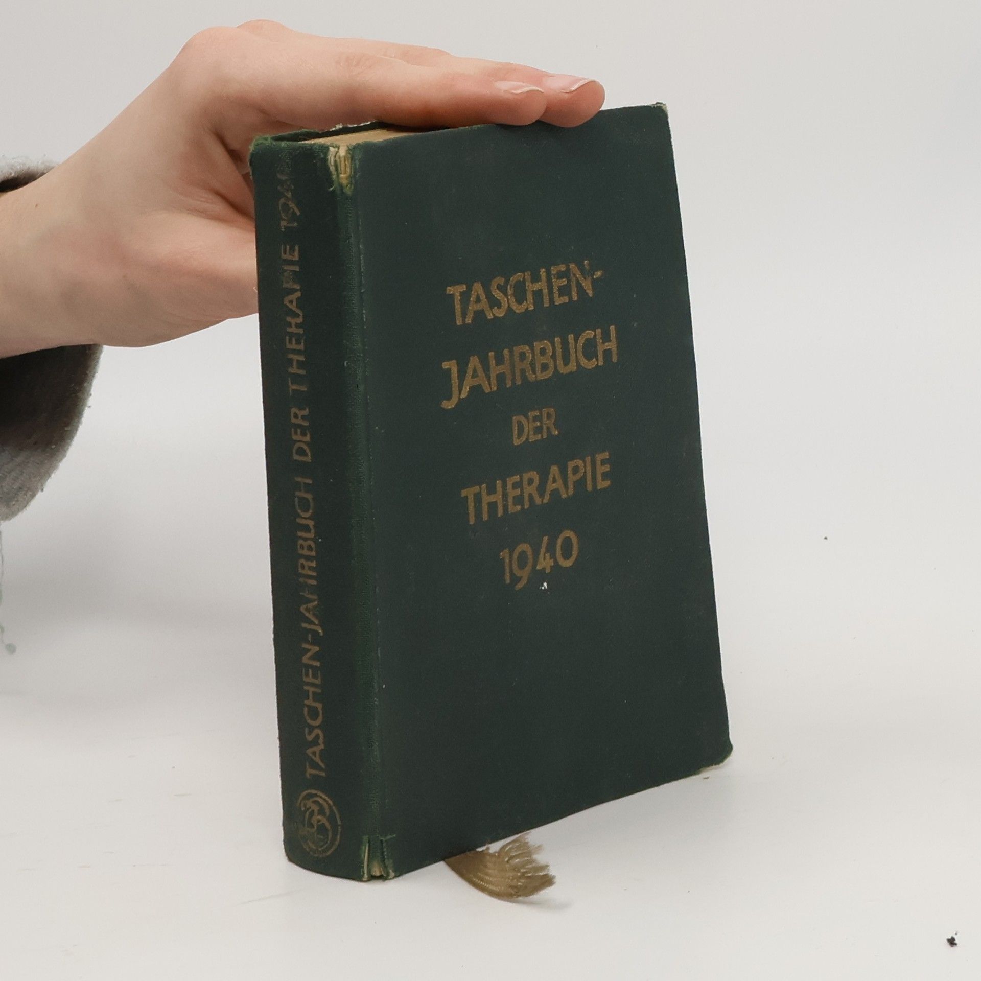 Various authors Taschen-Jahrbuch der Therapie 1940