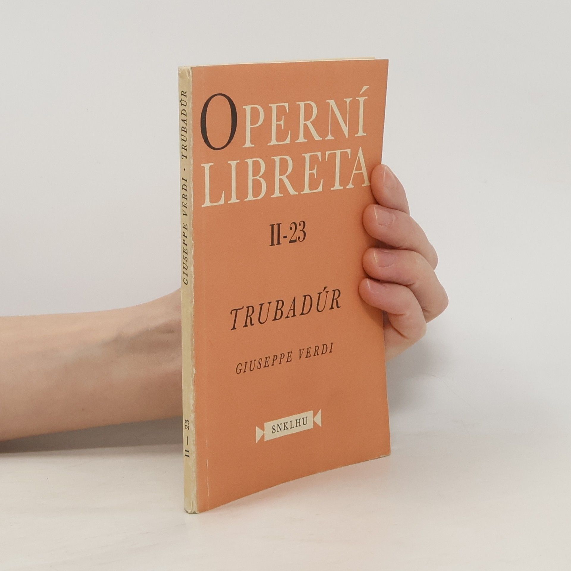 Giuseppe Verdi Operní libreta II-23. Trubadúr